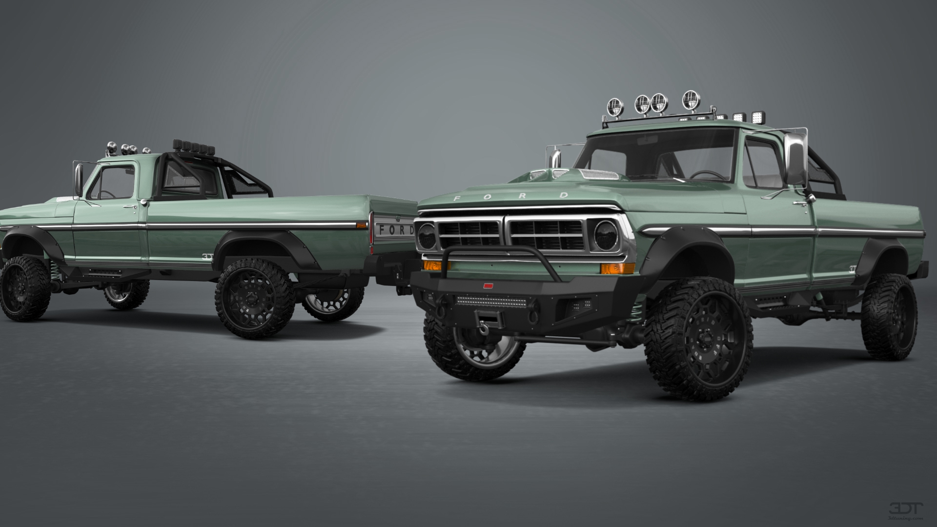 Ford F-250 2 Door pickup truck 1971