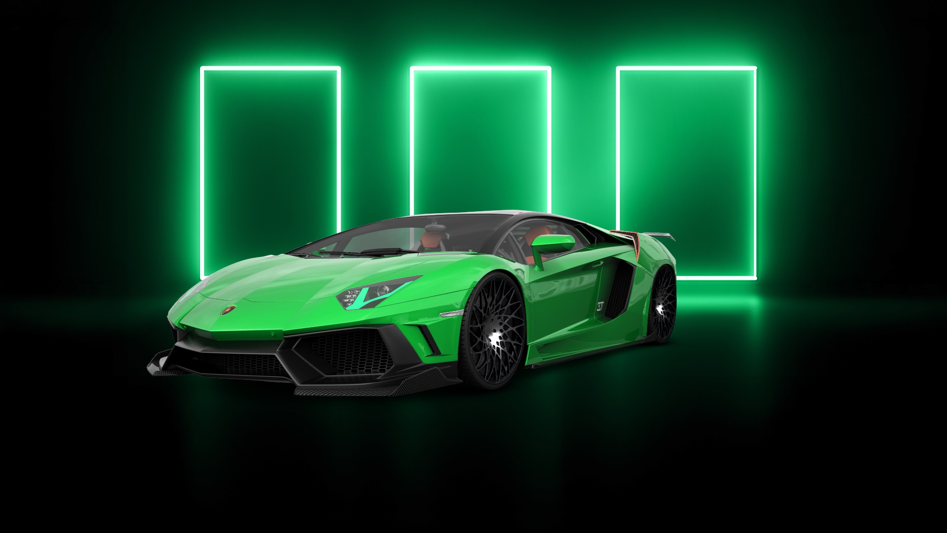 Lamborghini Aventador 2 Door Coupe 2012 tuning