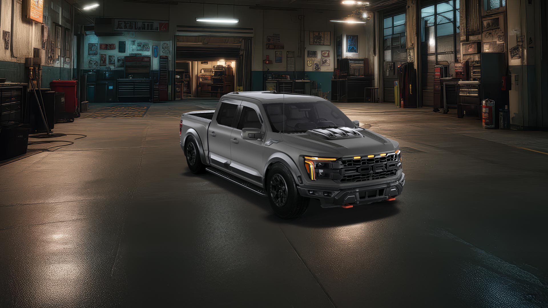 Ford F-150 Raptor 4 Door pickup truck 2024 tuning