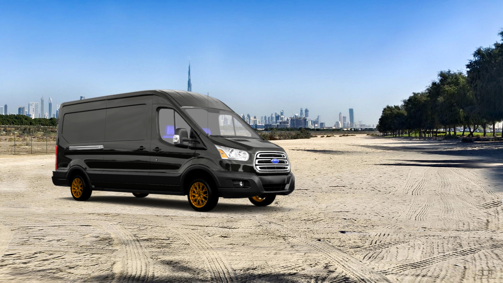 Ford Transit Medium Van 2014 tuning