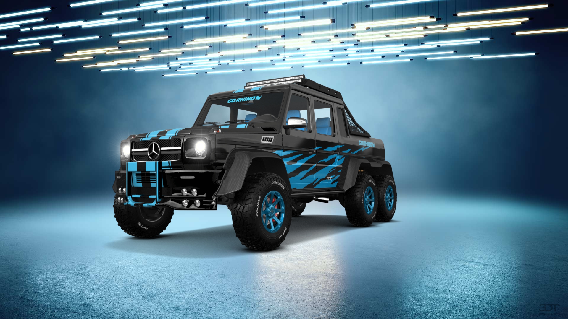 Mercedes G 63 AMG 6x6 4 Door pickup truck 2013