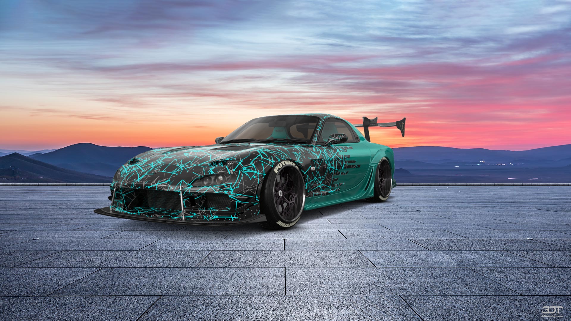 Mazda RX-7 2 Door Coupe 1997 tuning