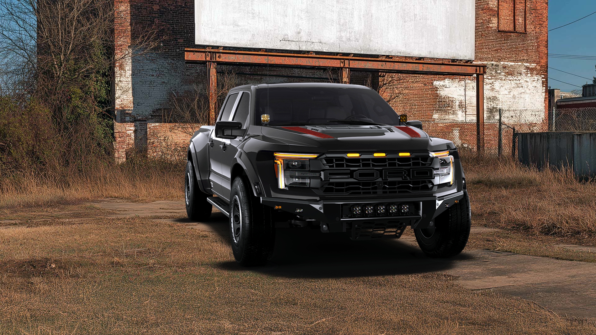 Ford F-150 Raptor 4 Door pickup truck 2024 tuning
