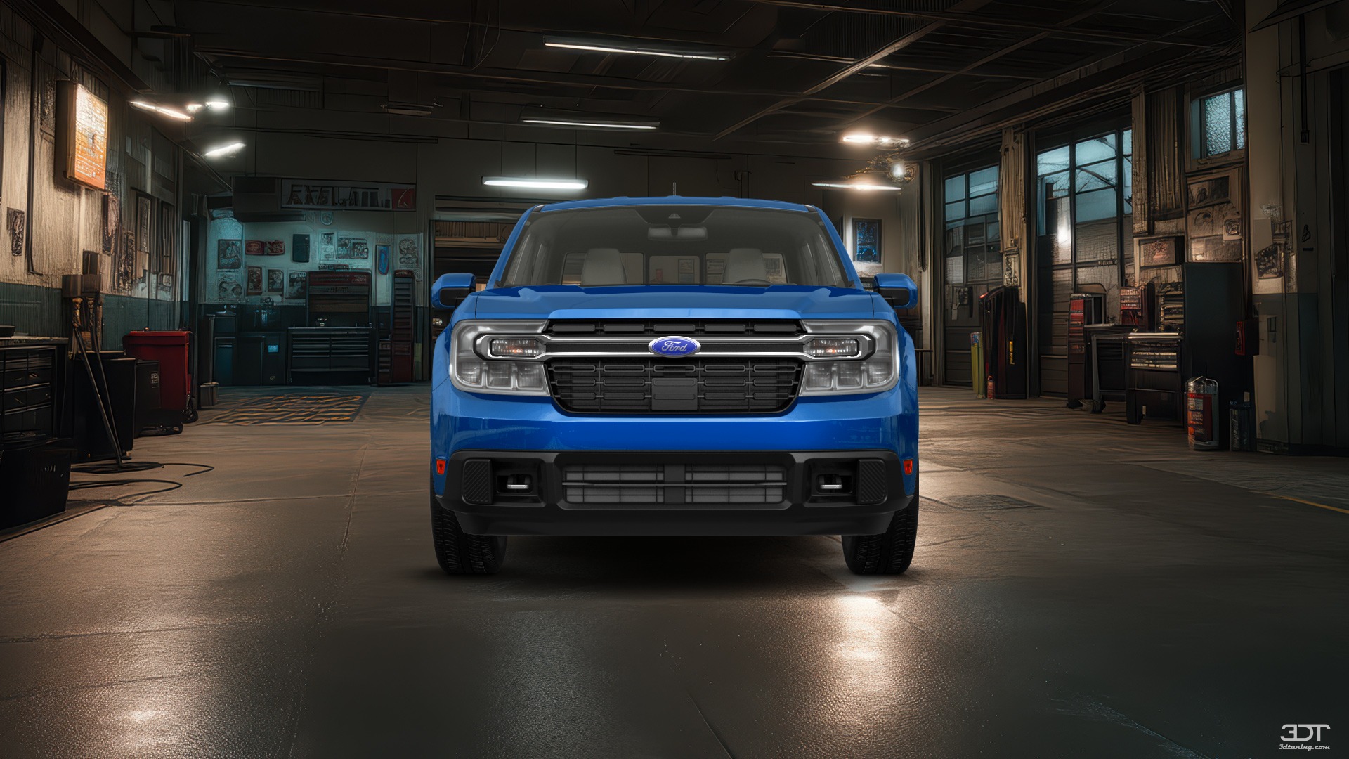 Ford Maverick 4 Door pickup truck 2022 tuning