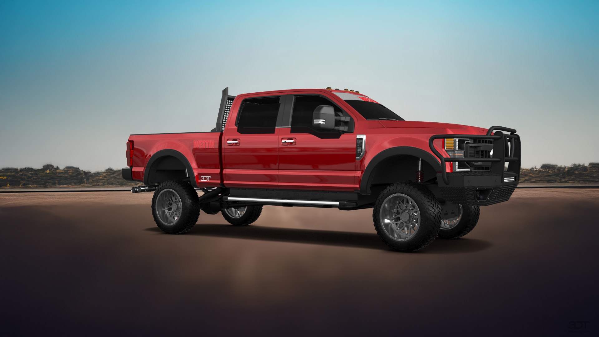 Ford F-250 4 Door pickup truck 2021 tuning