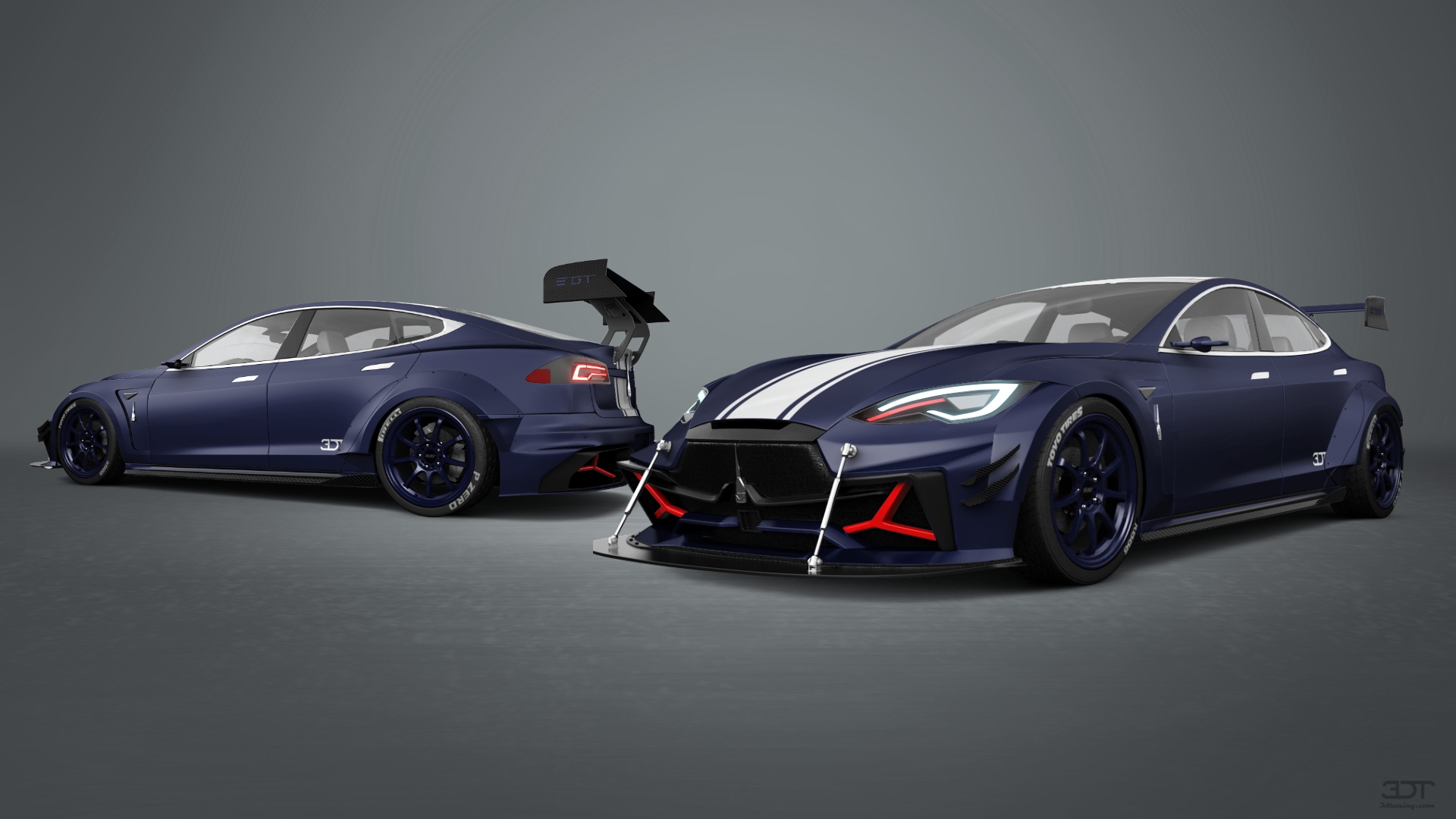 Tesla Model S 5 Door Liftback 2013 tuning