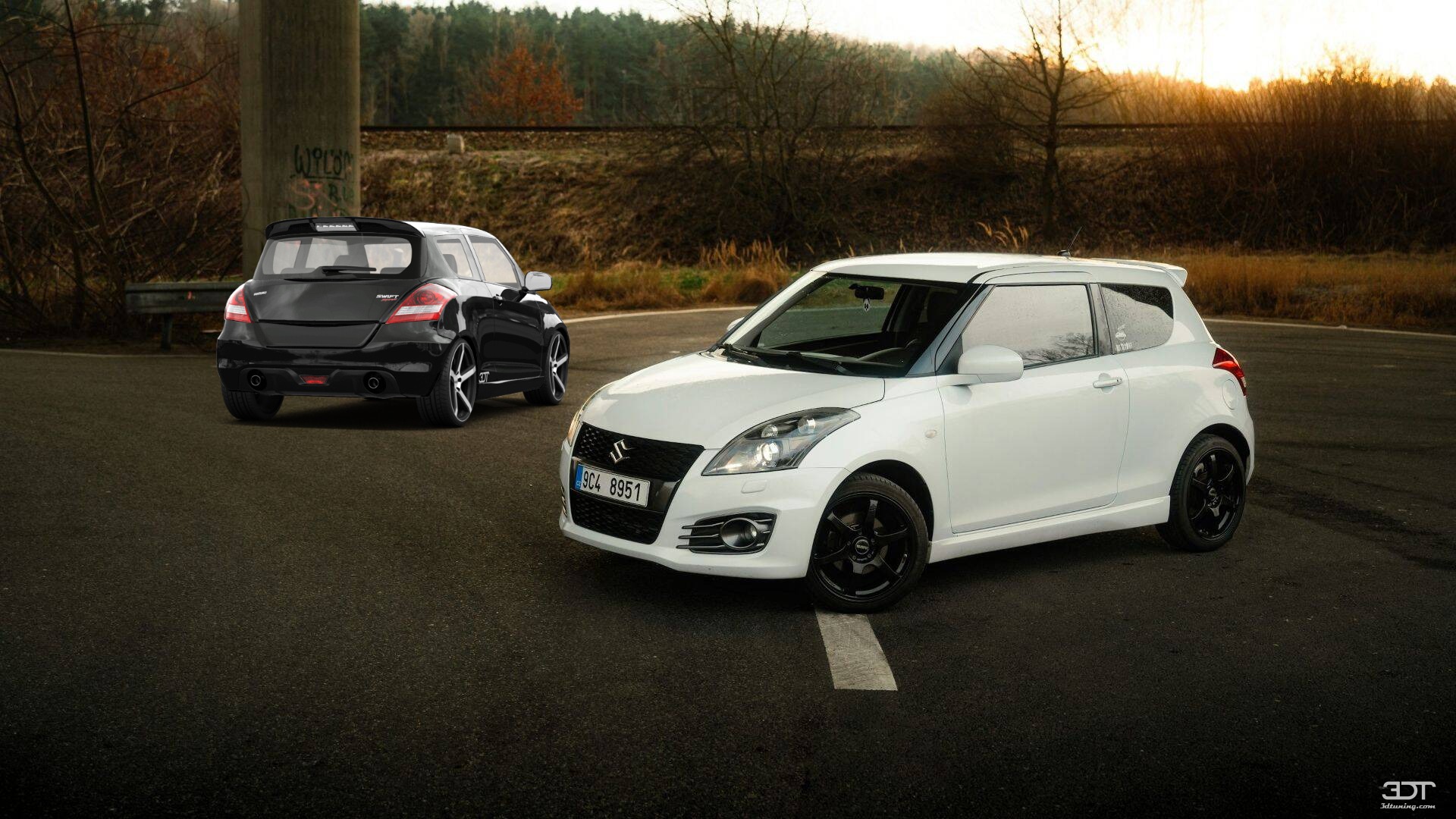 Suzuki Swift Sport 3 Door Hatchback 2012 tuning