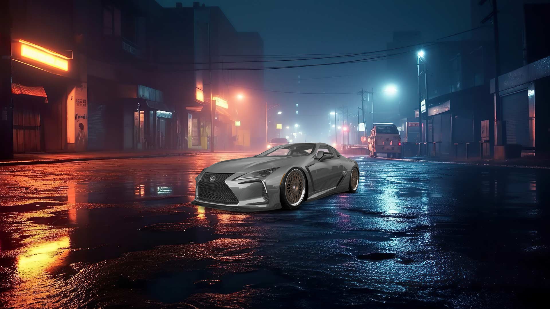 Lexus LC500 2 door fastback coupe 2017