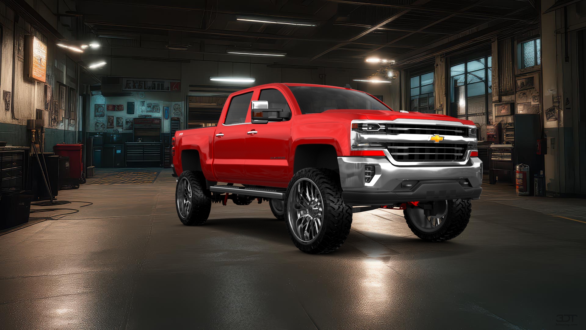 Chevrolet Silverado 1500 4 Door pickup truck 2016 tuning