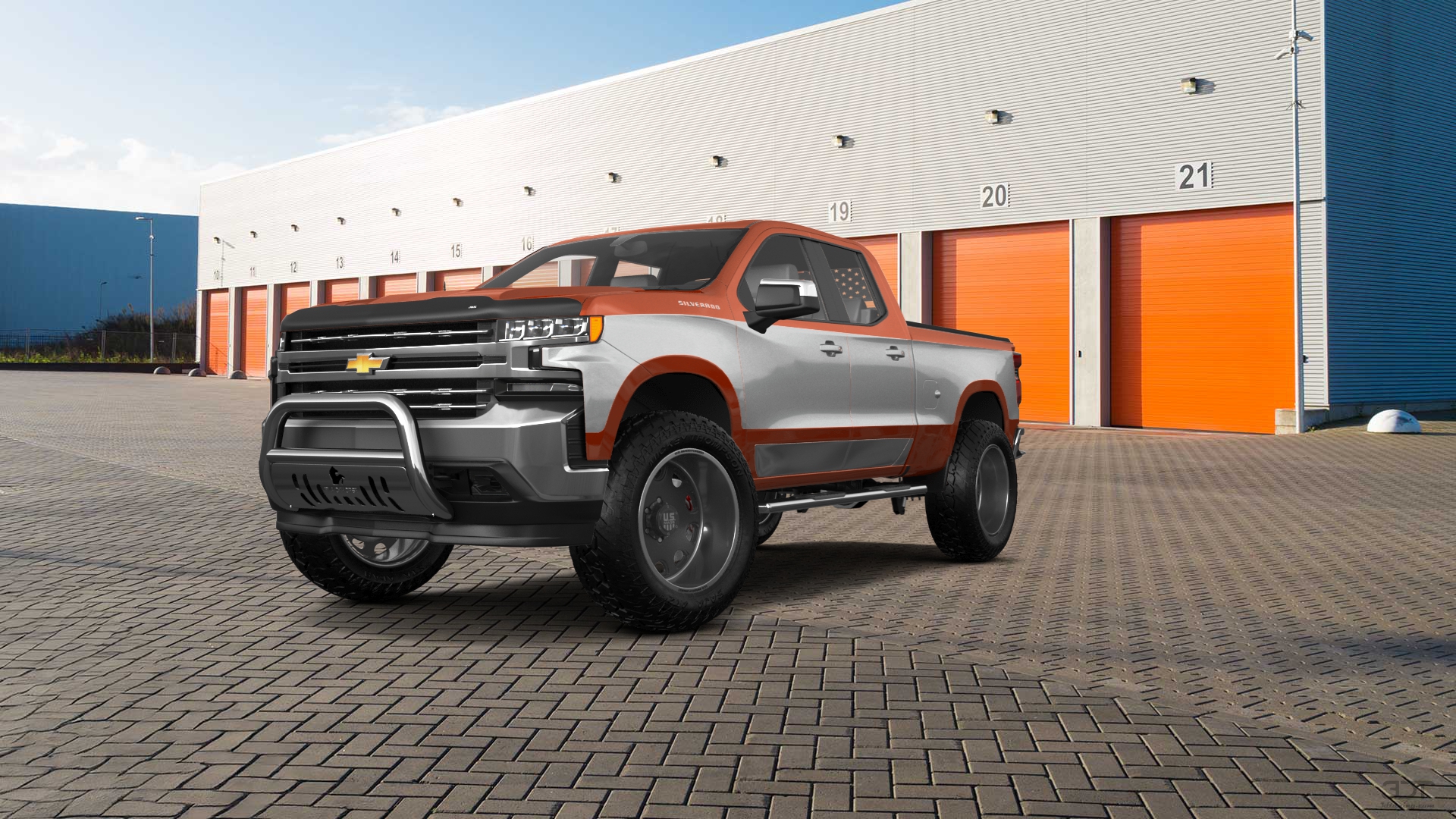 Chevrolet Silverado 1500 6.6 ft box 4 Door pickup truck 2021 tuning