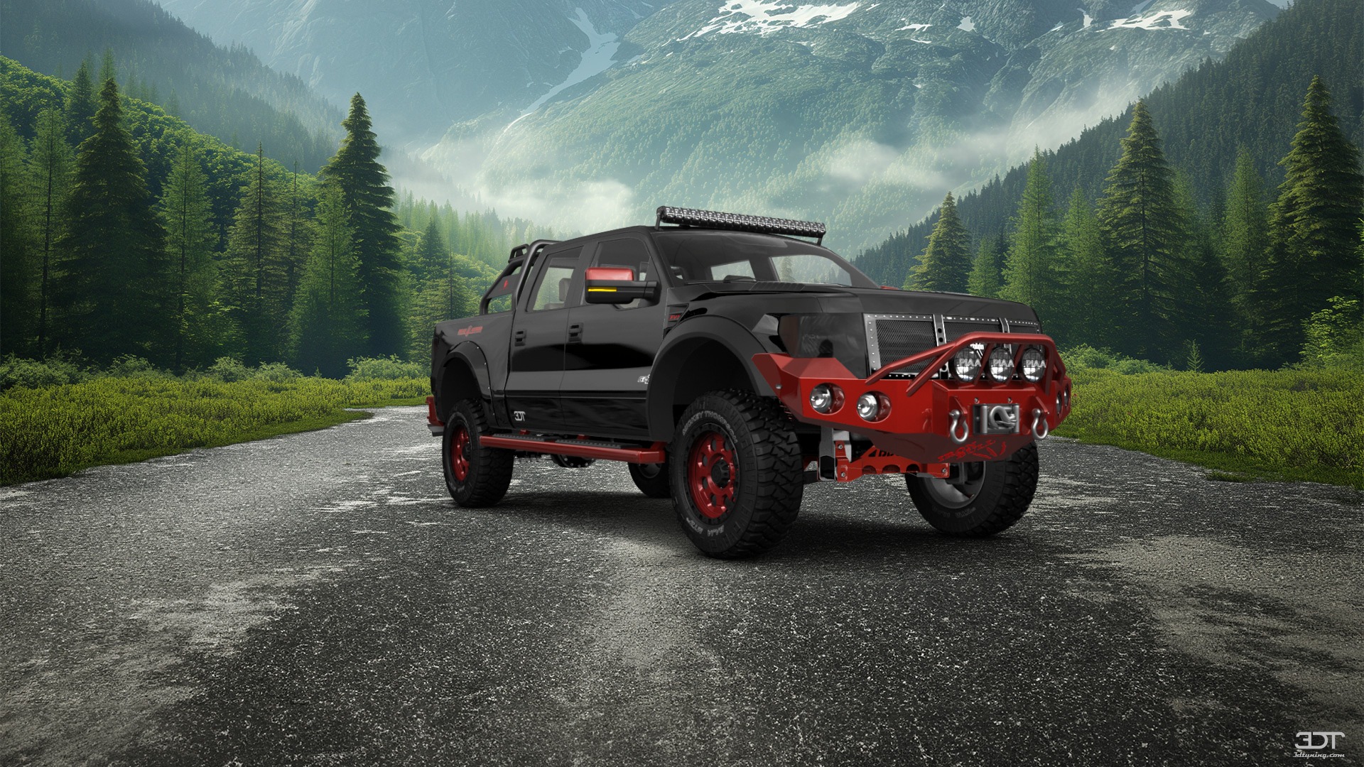Ford F-150 SVT Raptor 4 Door pickup truck 2013