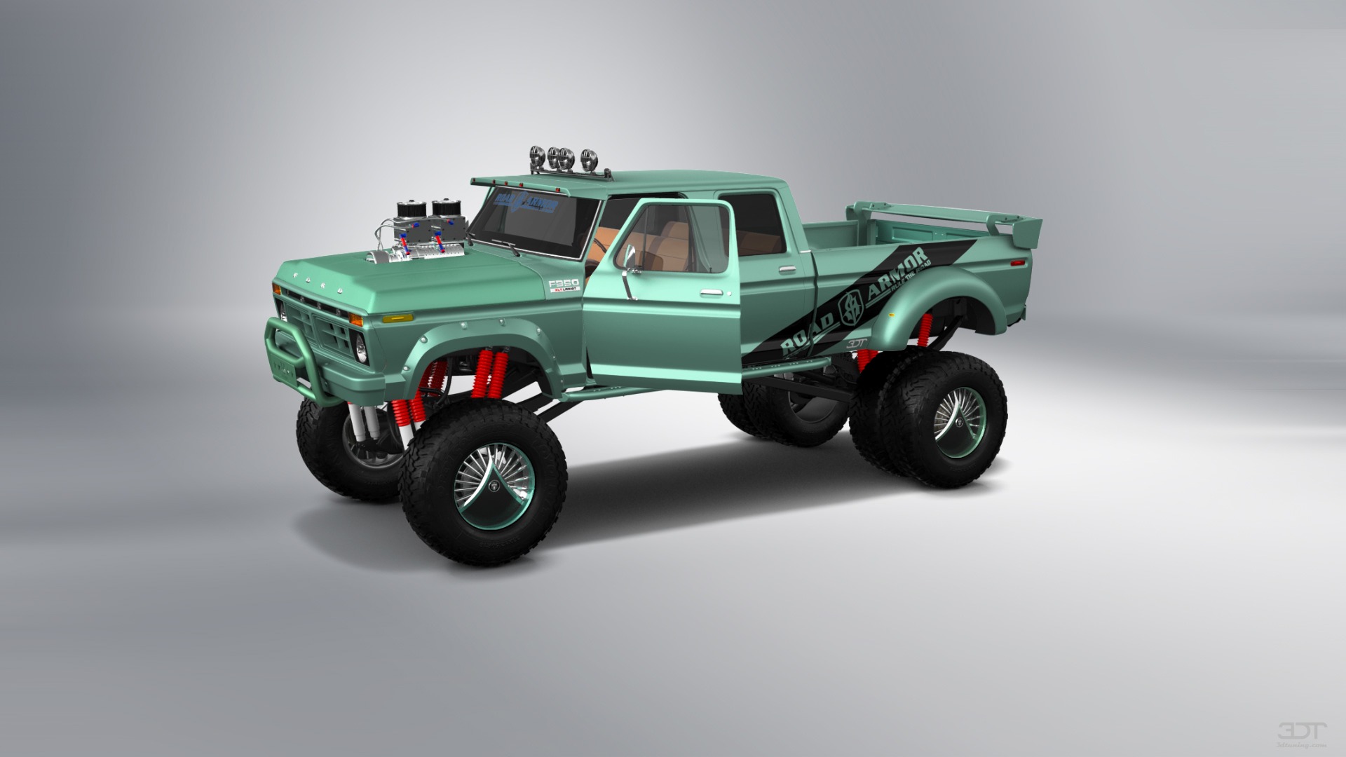 Ford F-350 Dually 4 Door pickup truck 1973 Images