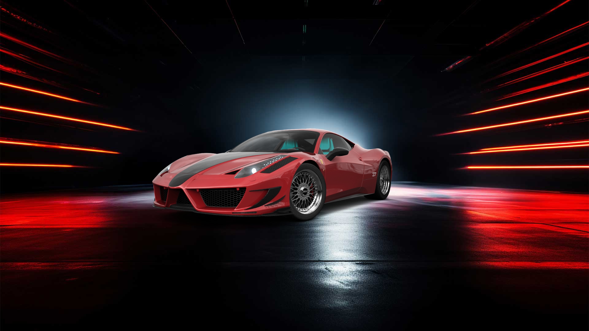 Ferrari 458 Italia 2 door spider 2010 tuning