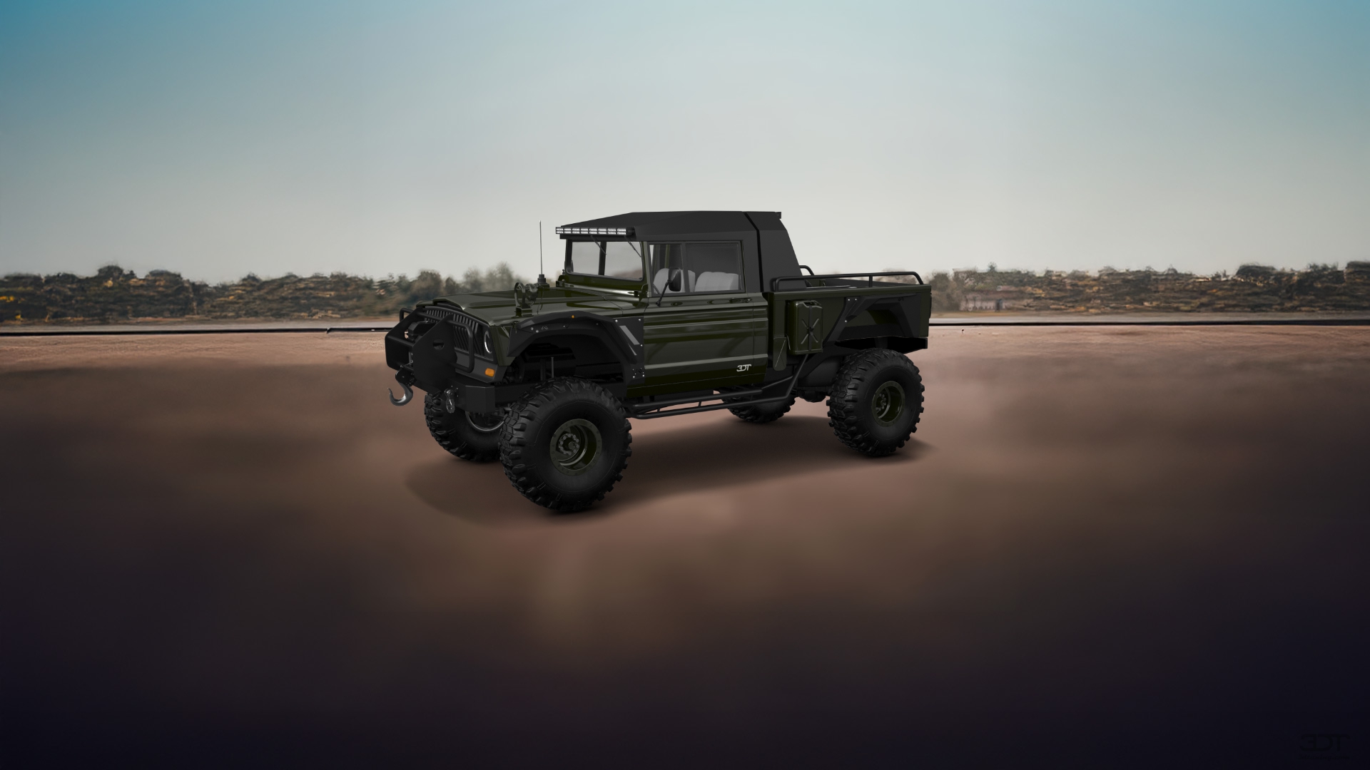 Jeep Kaiser M715 2 Door pickup truck 1968 tuning