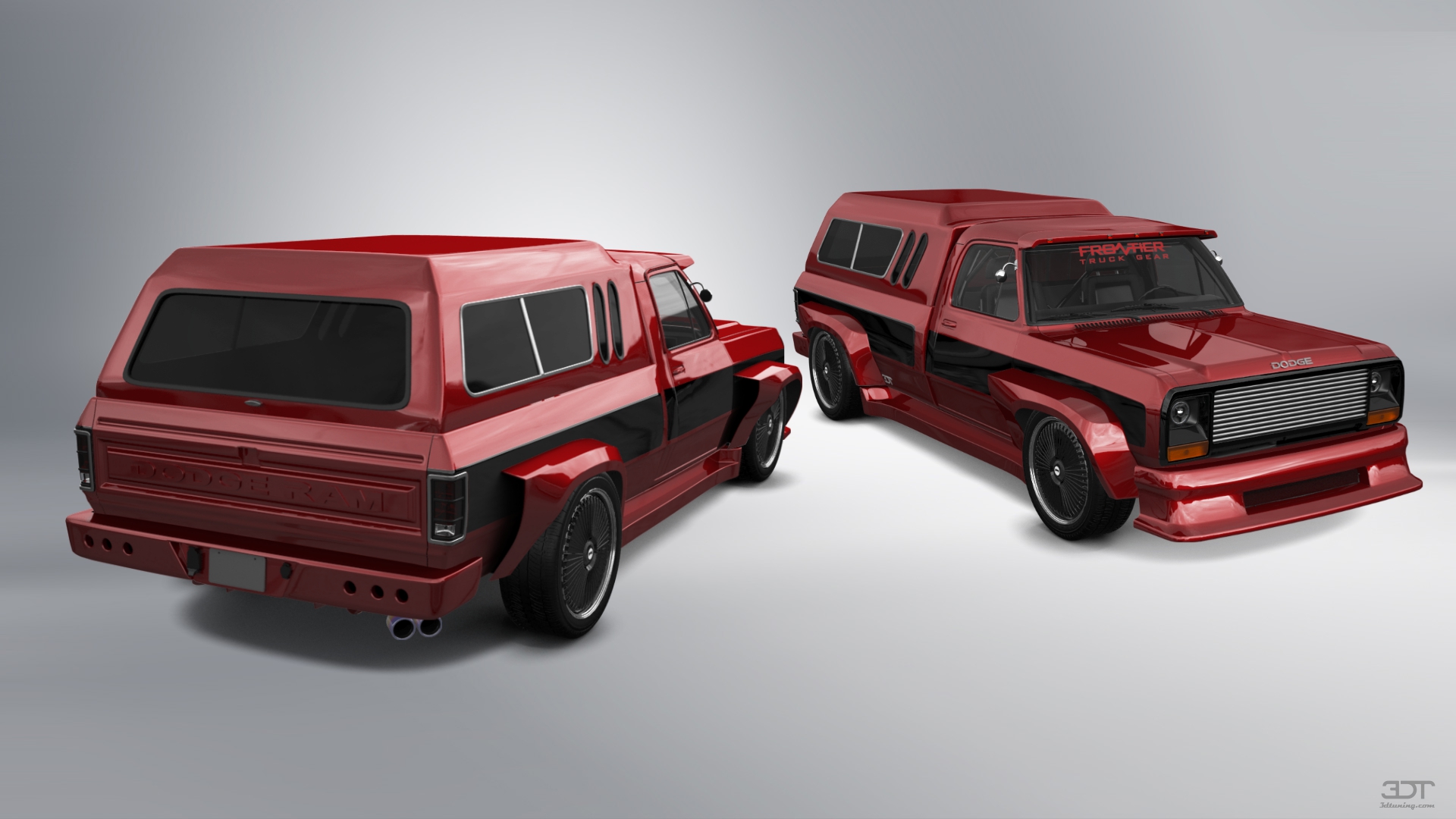 Dodge Ram 250 Regular Cab 2 Door pickup truck 1983 tuning