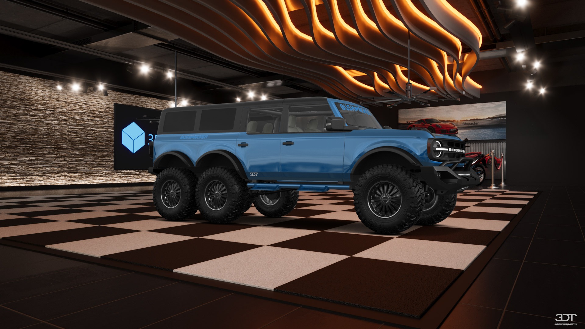 Ford Bronco 6X6 4 Door pickup truck 2021 tuning