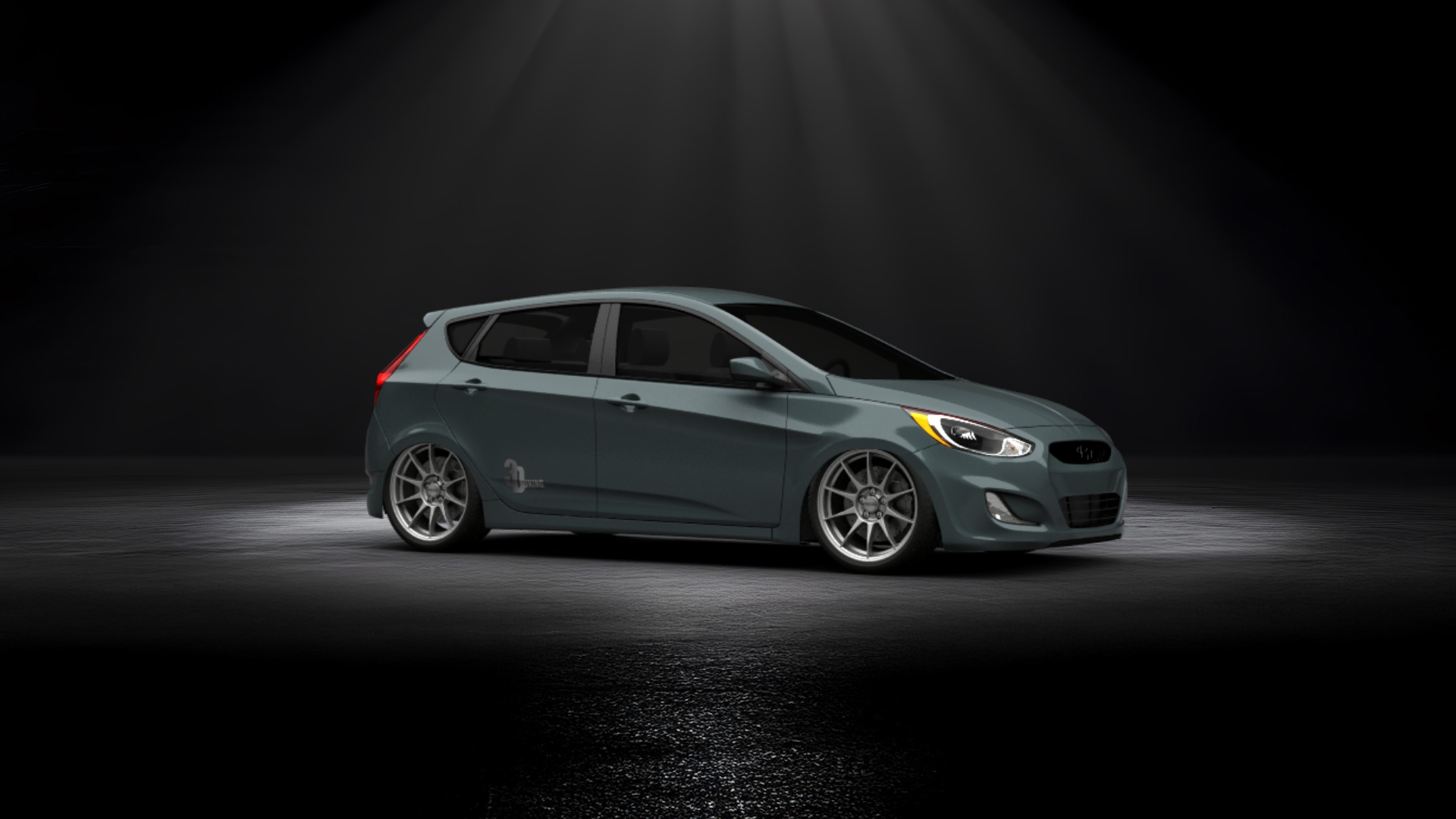 Hyundai Accent 5 Door Hatchback 2012 tuning