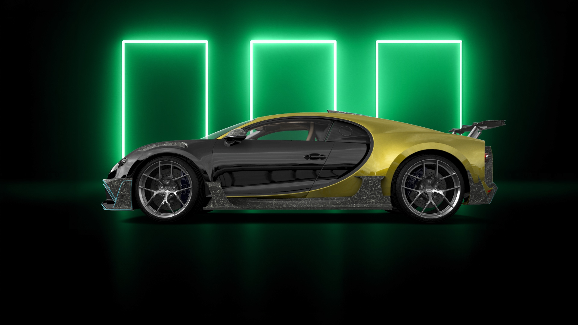 Bugatti Chiron 2 Door Coupe 2016 tuning