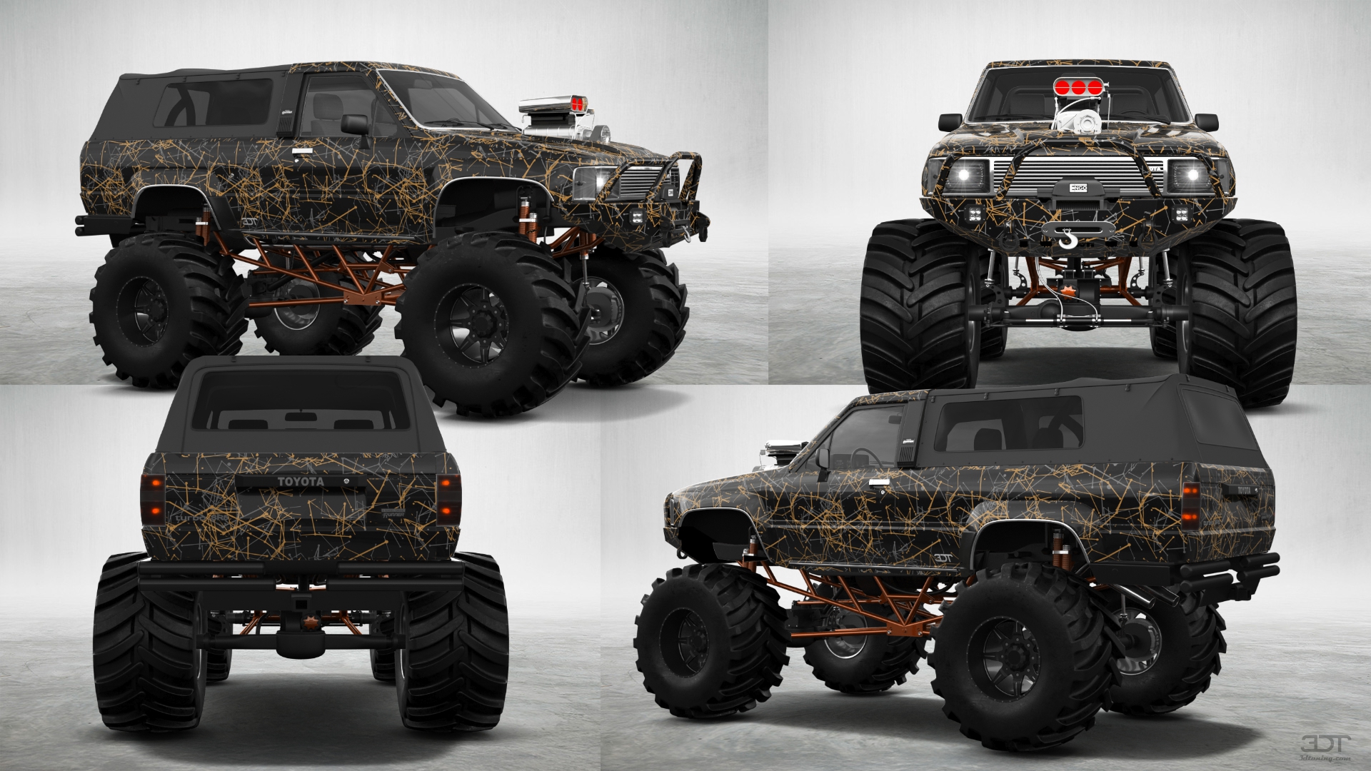 Toyota 4Runner 3 Door SUV 1984 tuning