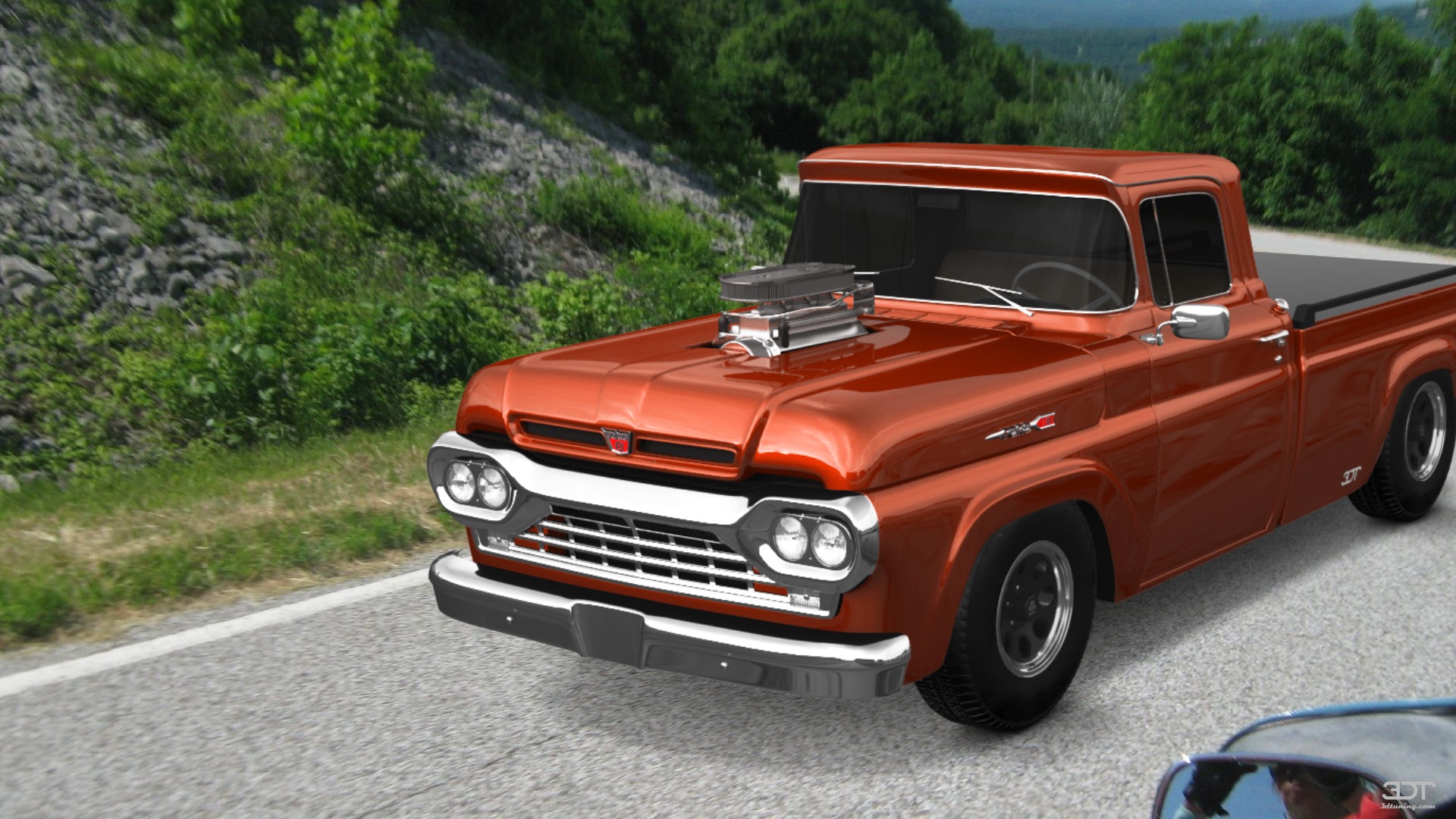 Ford F-100 2 Door pickup truck 1960 Images