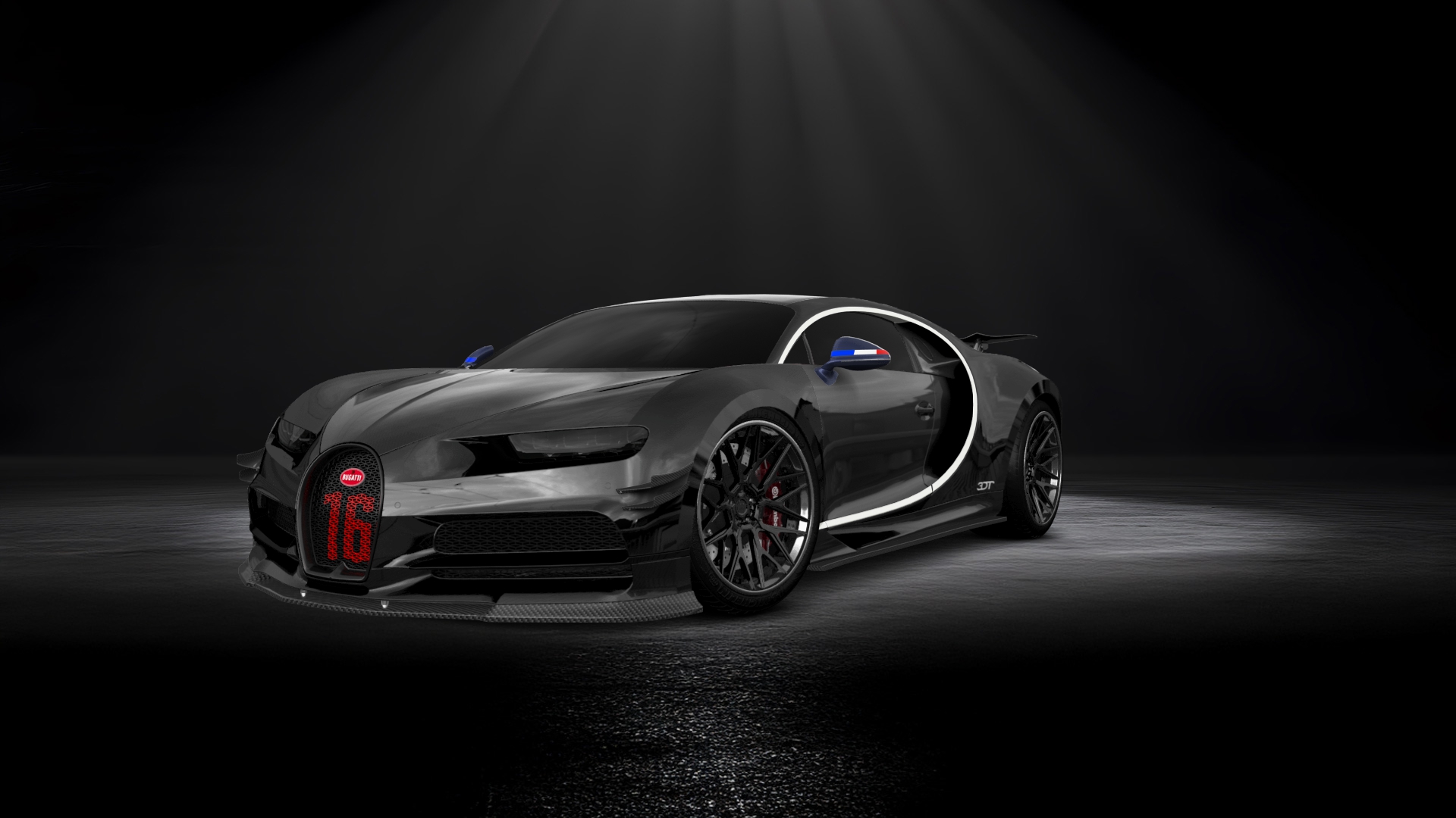 Bugatti Chiron 2 Door Coupe 2016 tuning