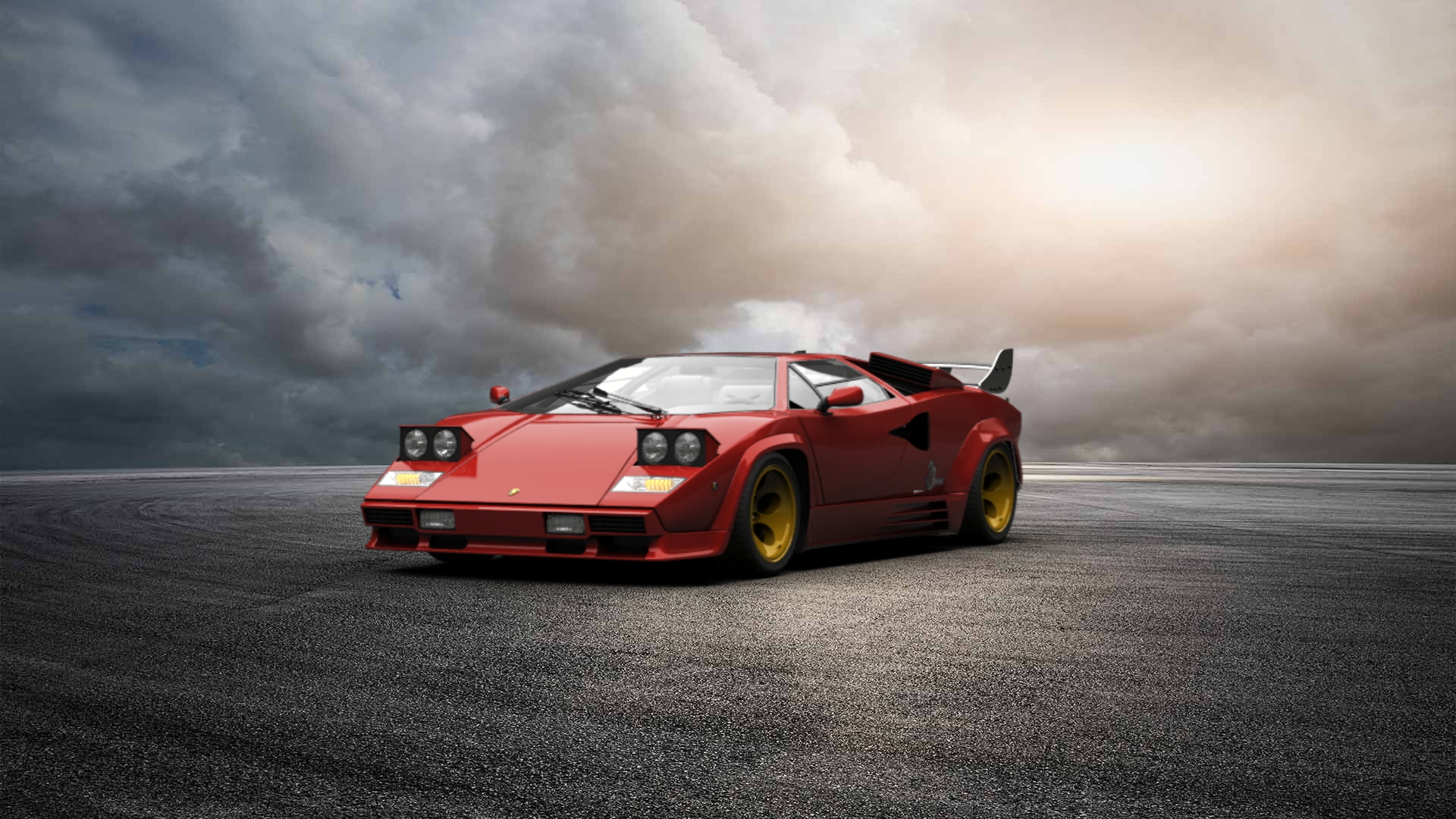 Lamborghini Countach Coupe 1982 tuning