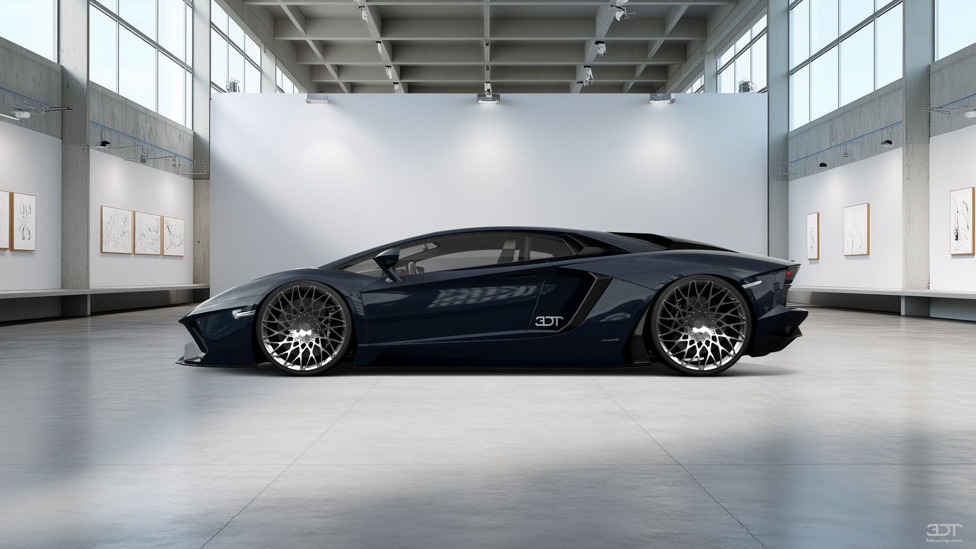 Lamborghini Aventador 2 Door Coupe 2012 tuning