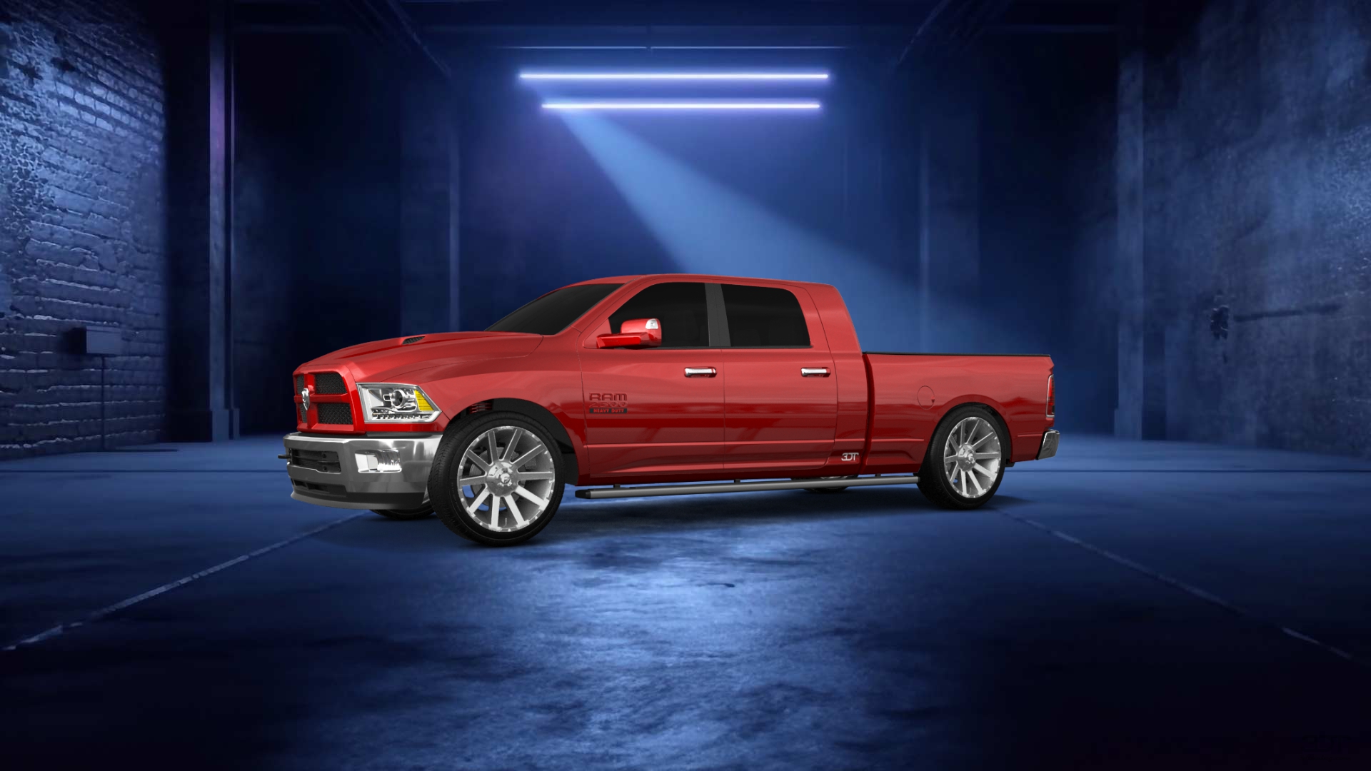 Dodge Ram 2500 Mega Cab 6.4 ft box 4 Door pickup truck 2010 tuning