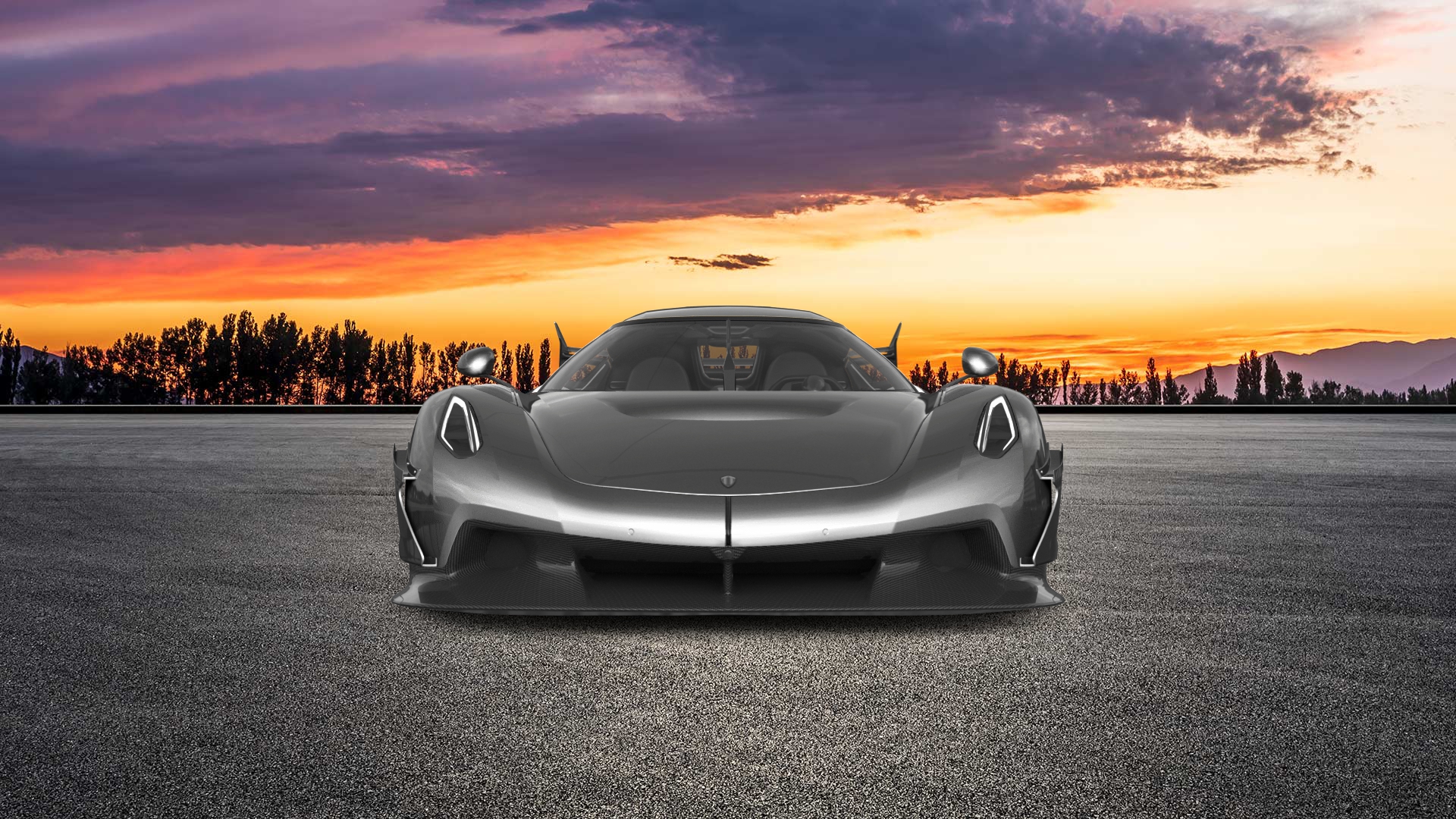 Koenigsegg Jesko 2 door targa top 2020