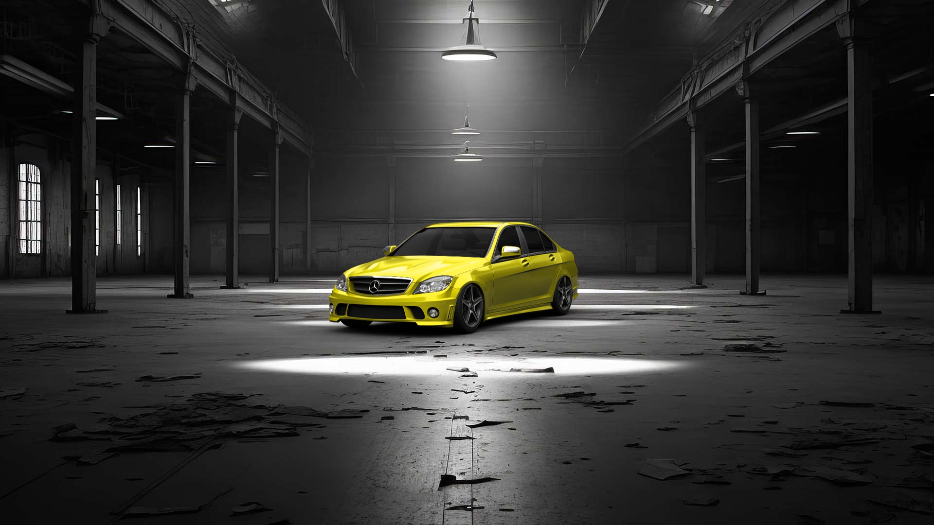 Mercedes C class Sedan 2007 tuning
