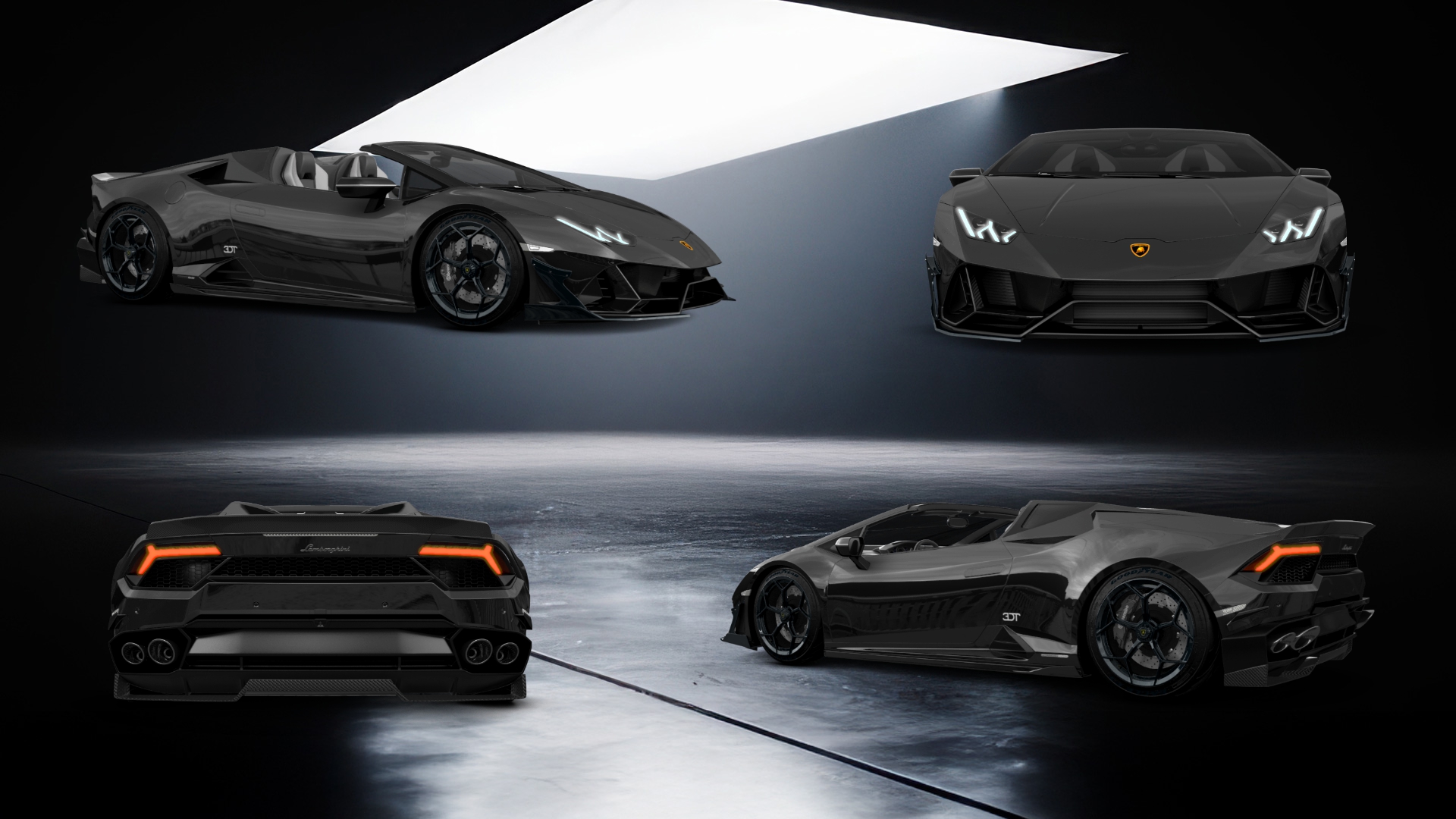 Lamborghini Huracan Spyder 2 Door Convertible 2016 tuning