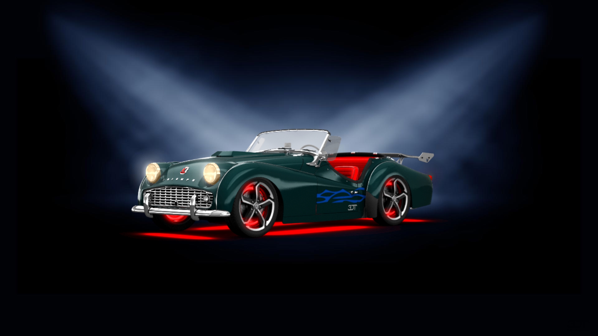 Triumph TR3B Coupe 1962 tuning