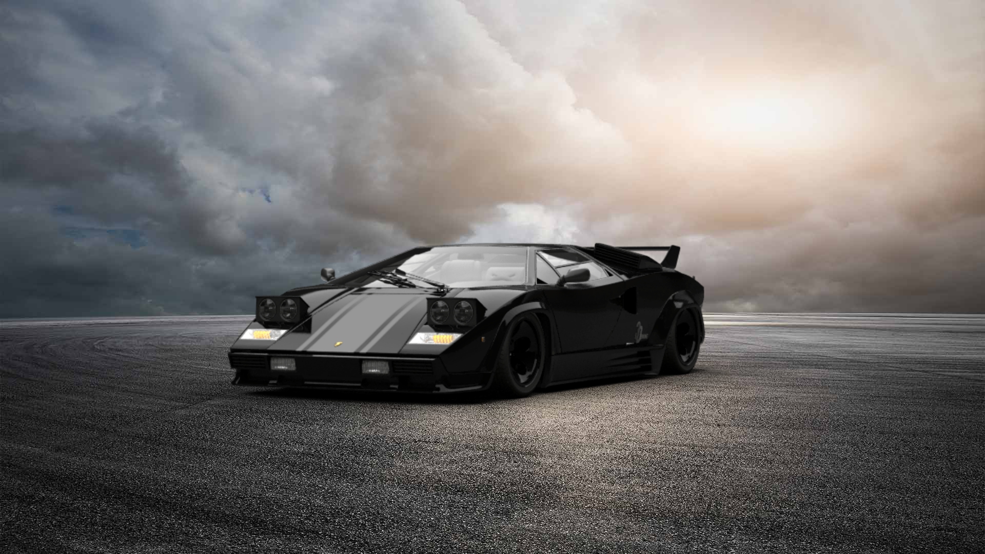 Lamborghini Countach Coupe 1982 tuning