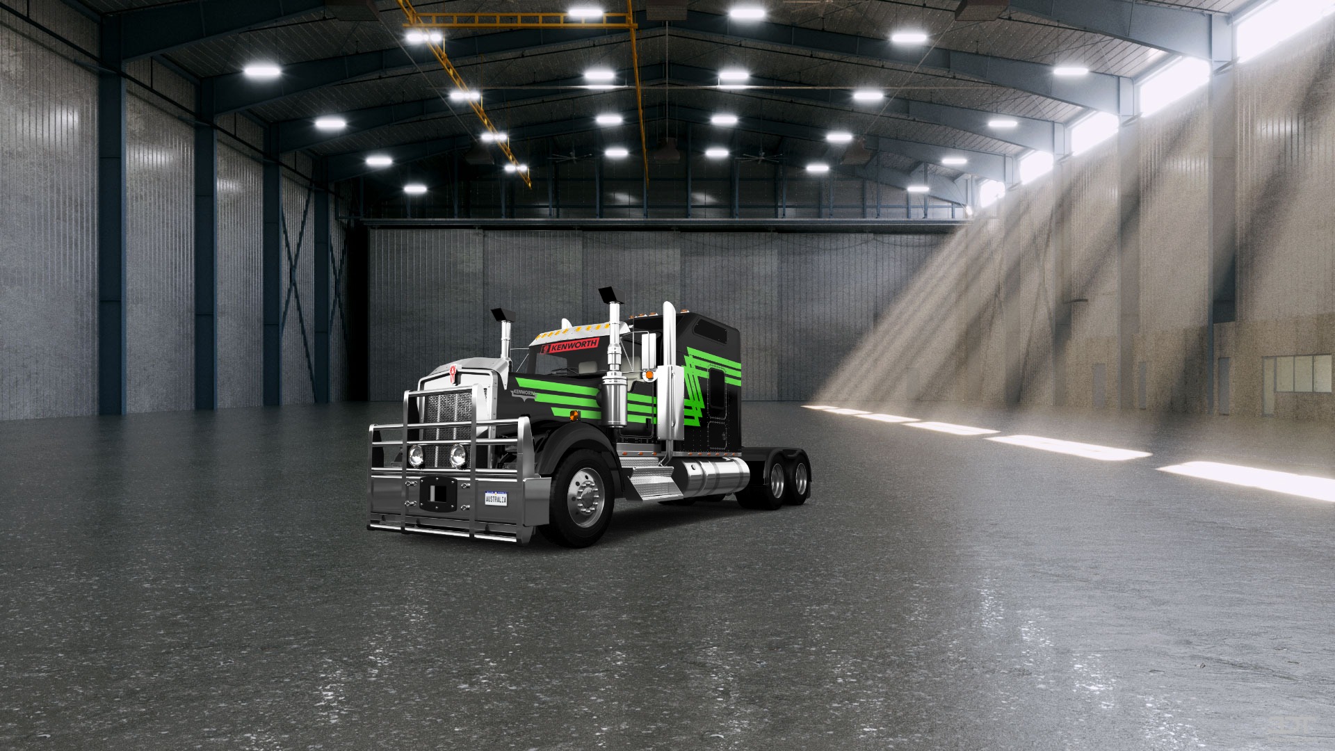 Kenworth W900 Sleeper Cab Truck 2015