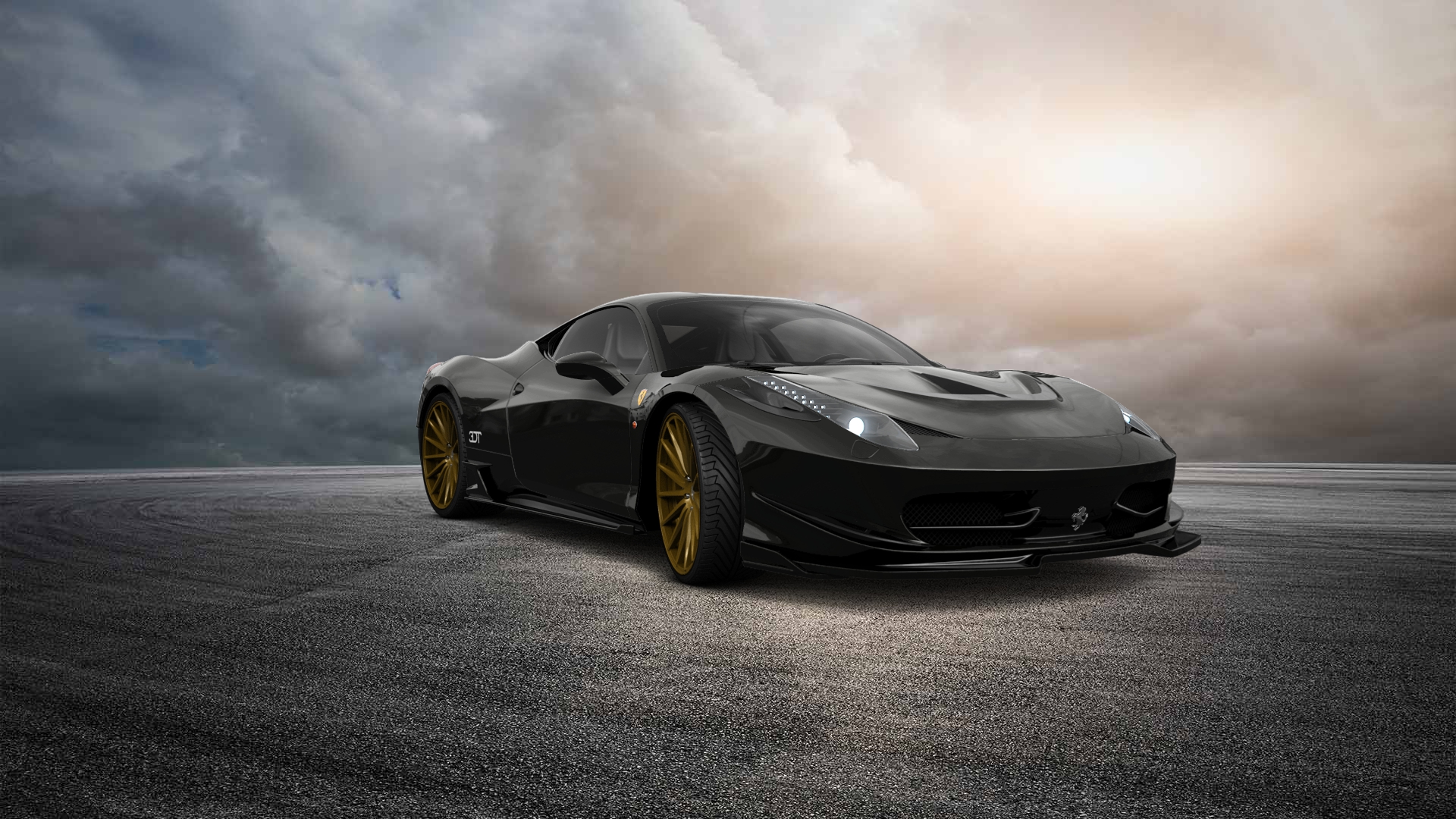 Ferrari 458 Italia 2 door spider 2010 tuning