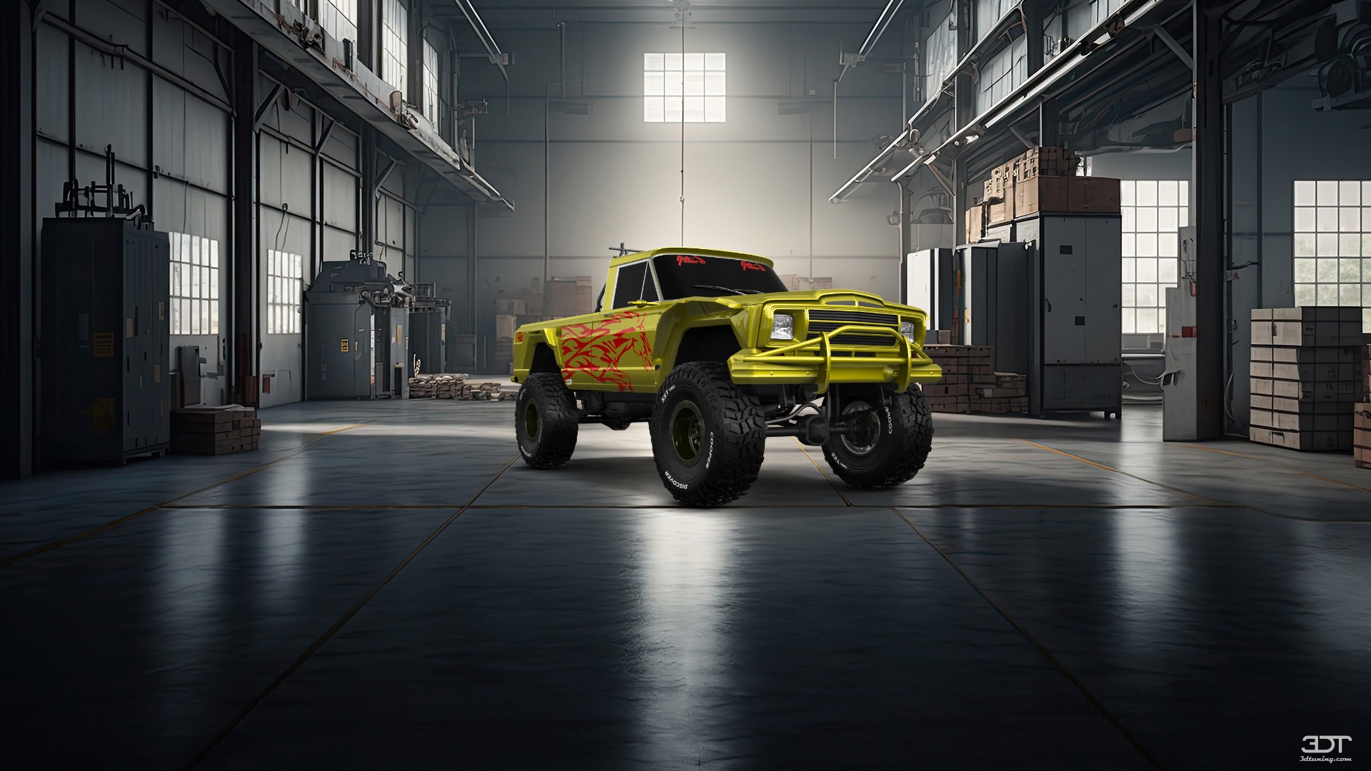 Tuning Jeep Gladiator SJ 2 Door pickup truck 1988
