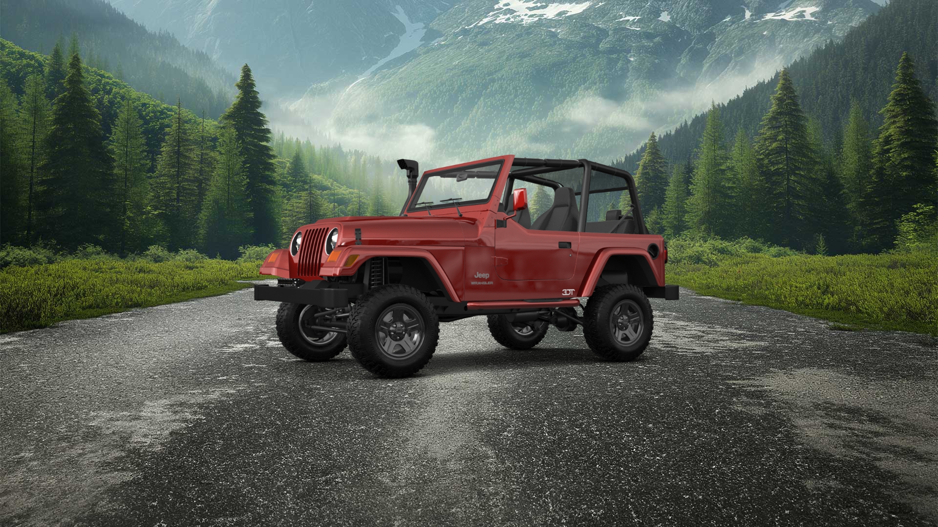 Jeep Wrangler TJ 2 Door SUV 1997 tuning