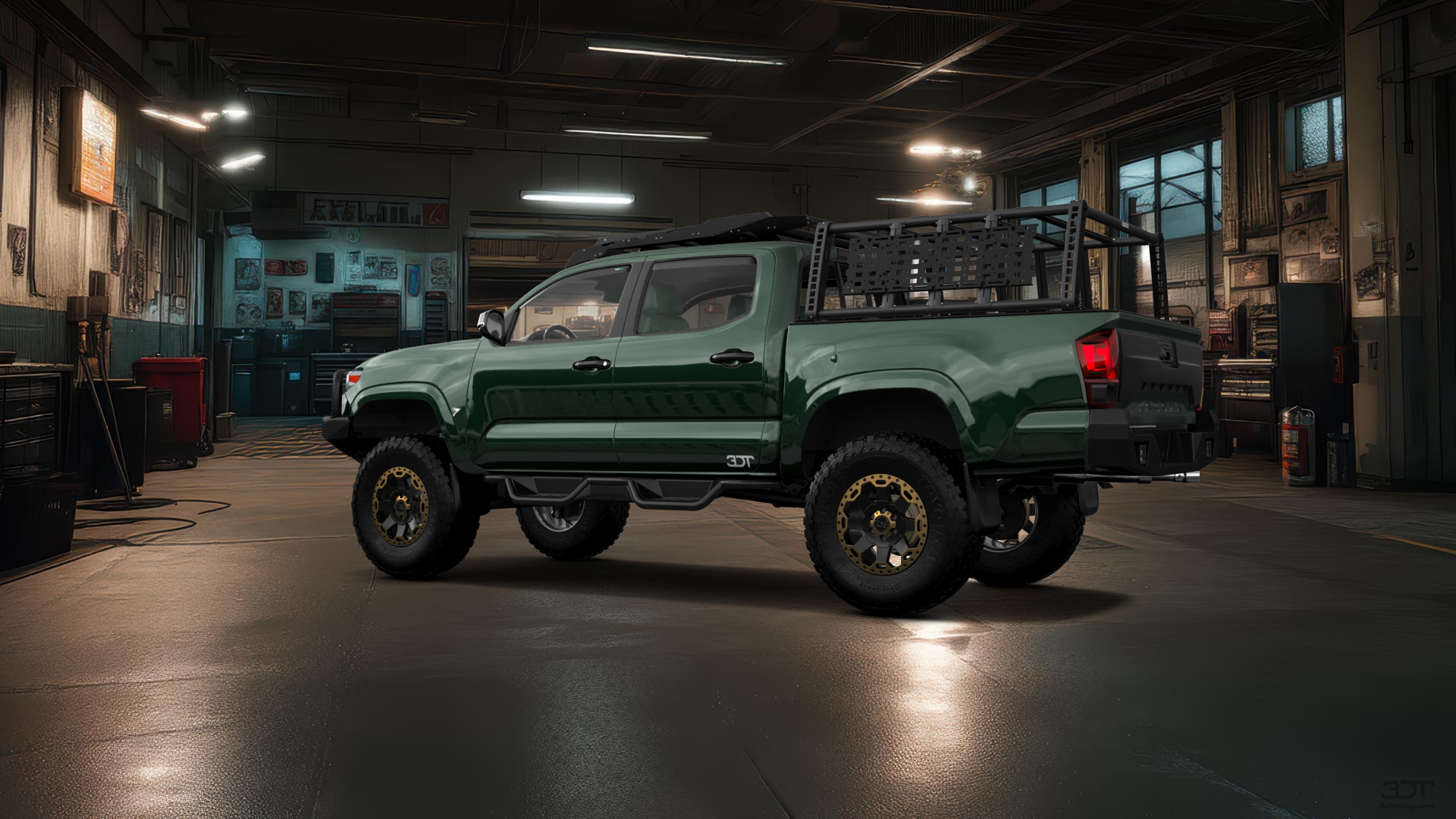 Toyota Tacoma 4 Door pickup truck 2018 tuning