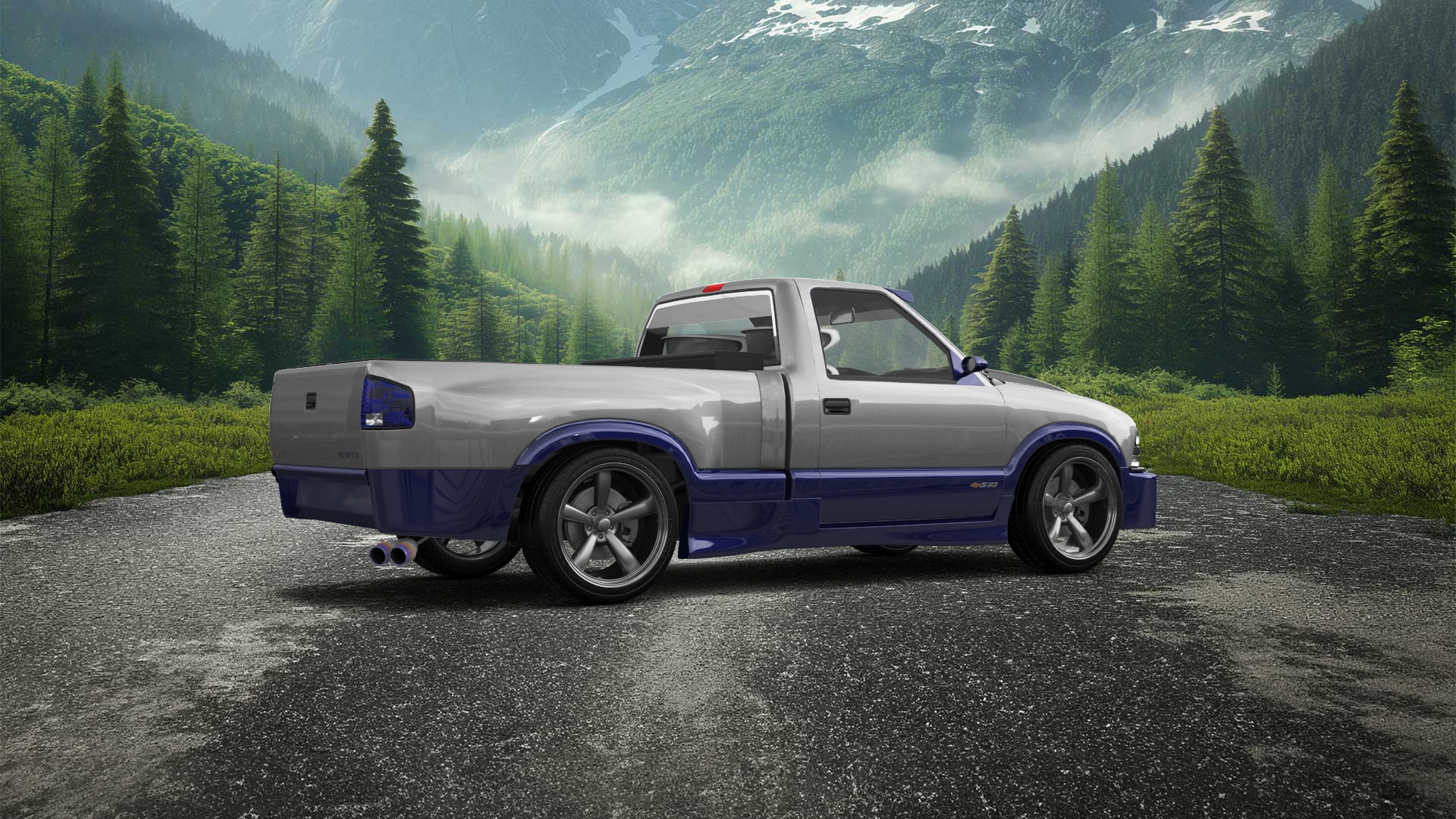 Chevrolet S-10 Stepside 2 Door pickup truck 1999