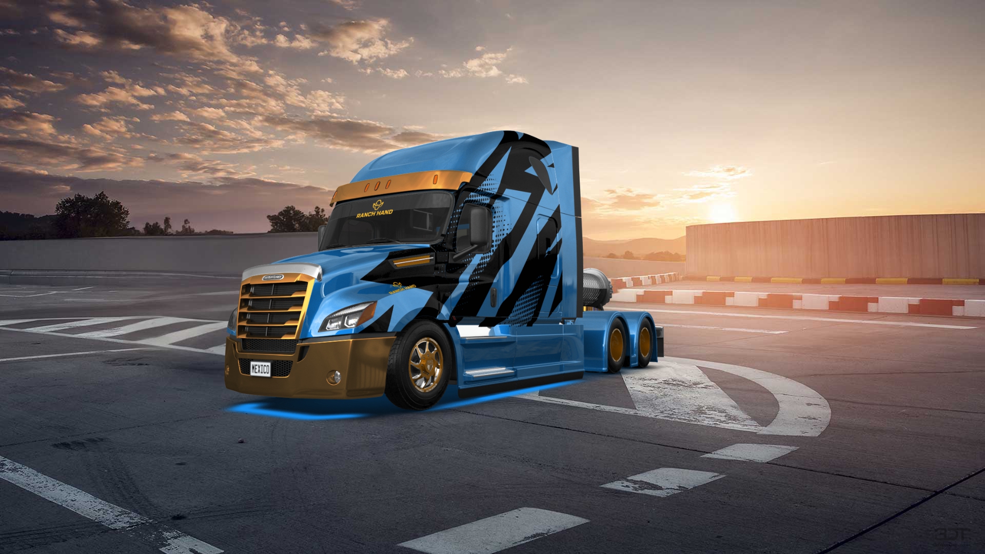 Freightliner Cascadia Sleeper Cab Truck 2018