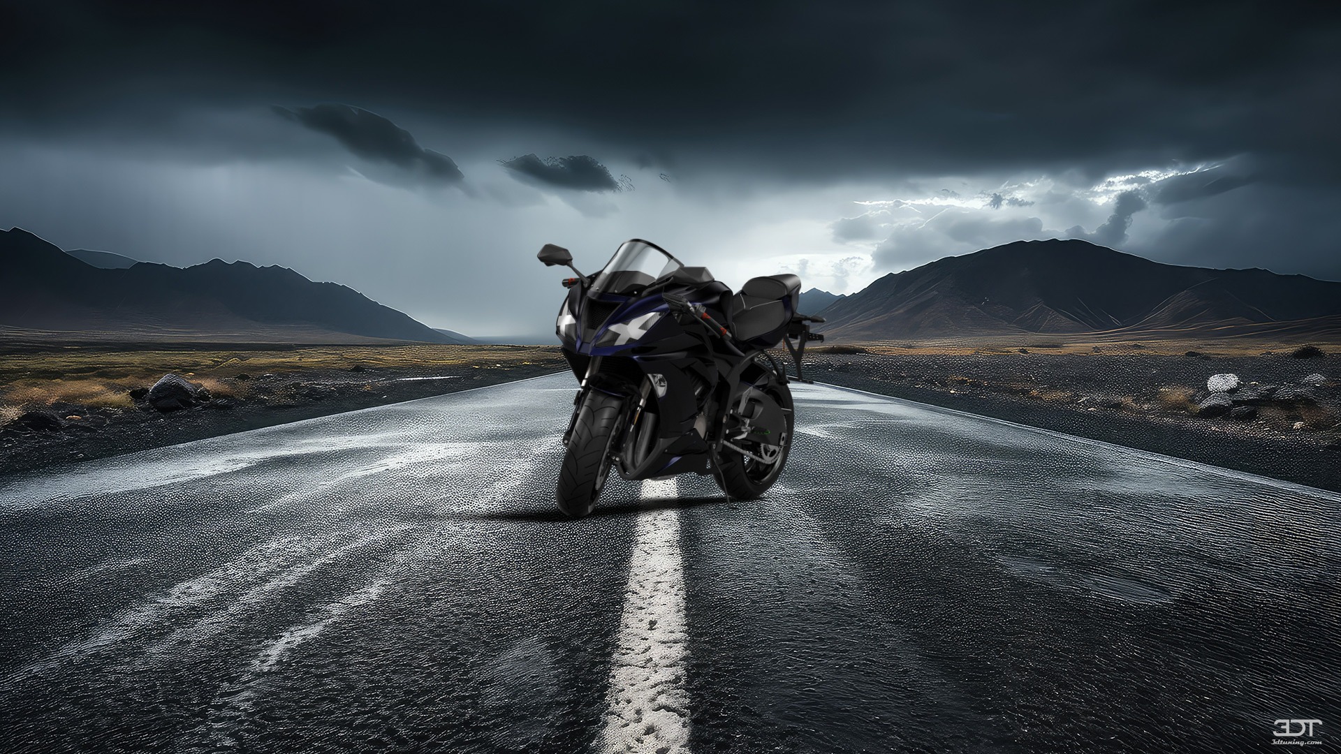 Kawasaki Ninja ZX 6R Sport Bike 2015