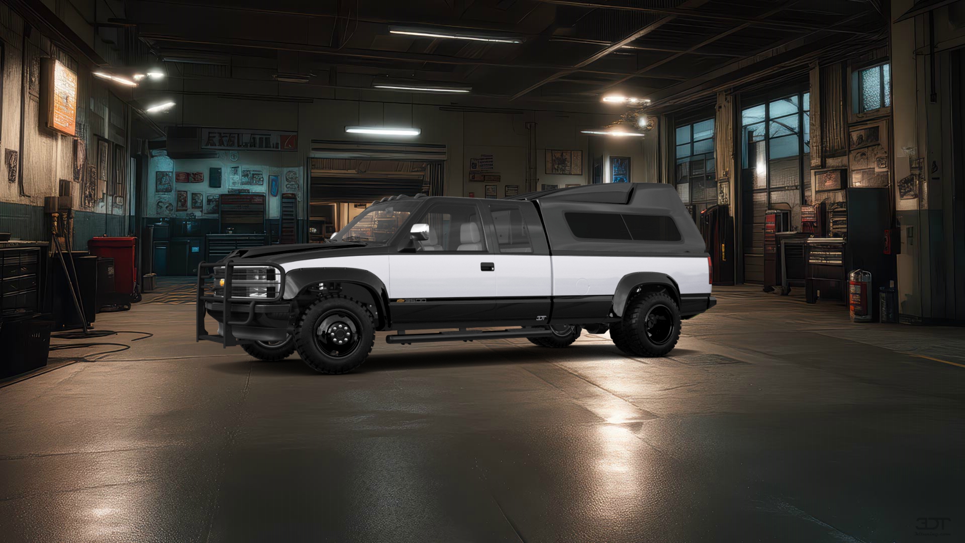 Chevrolet K3500 Extended Cab Pickup Truck 1988 tuning