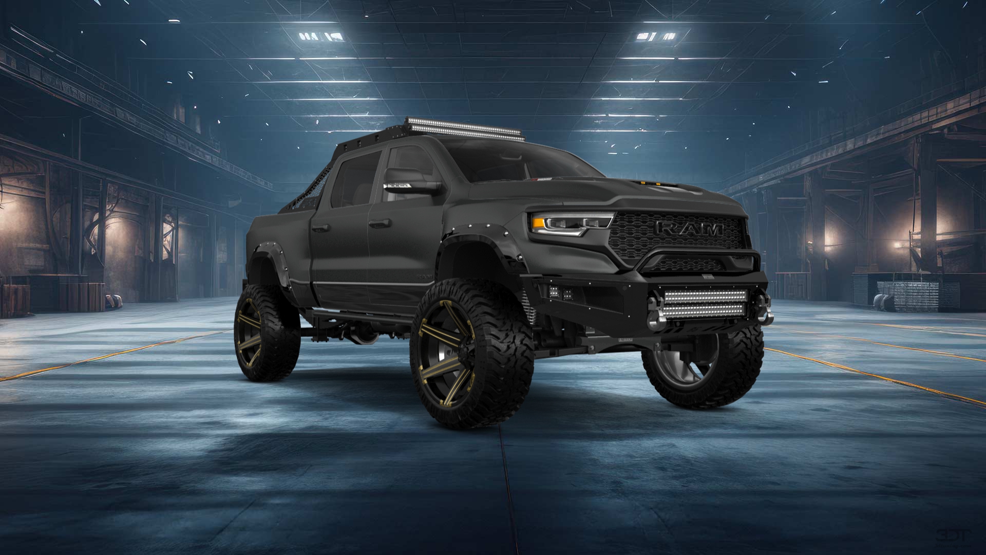Dodge Ram 1500 TRX 4 Door pickup truck 2021