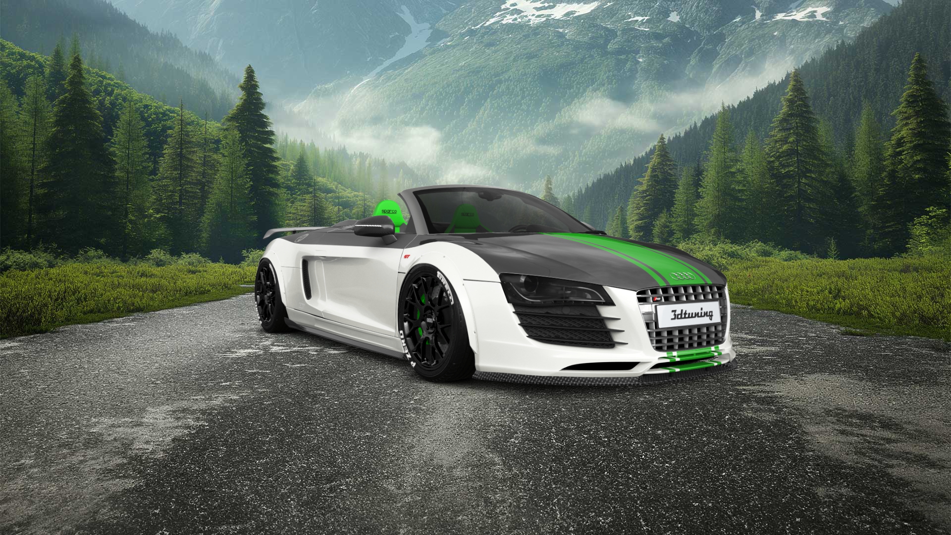 Audi R8 Spyder 2 Door Convertible 2008 Images