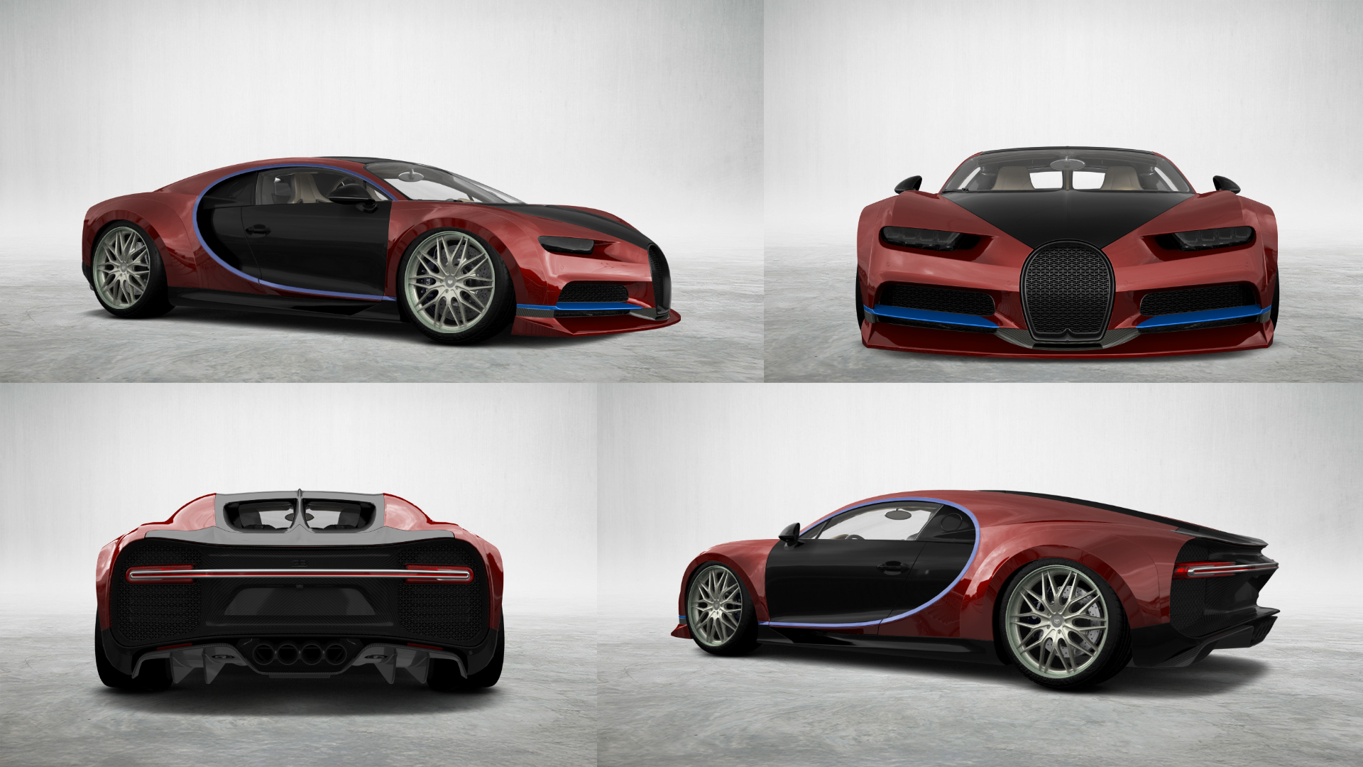 Bugatti Chiron 2 Door Coupe 2016
