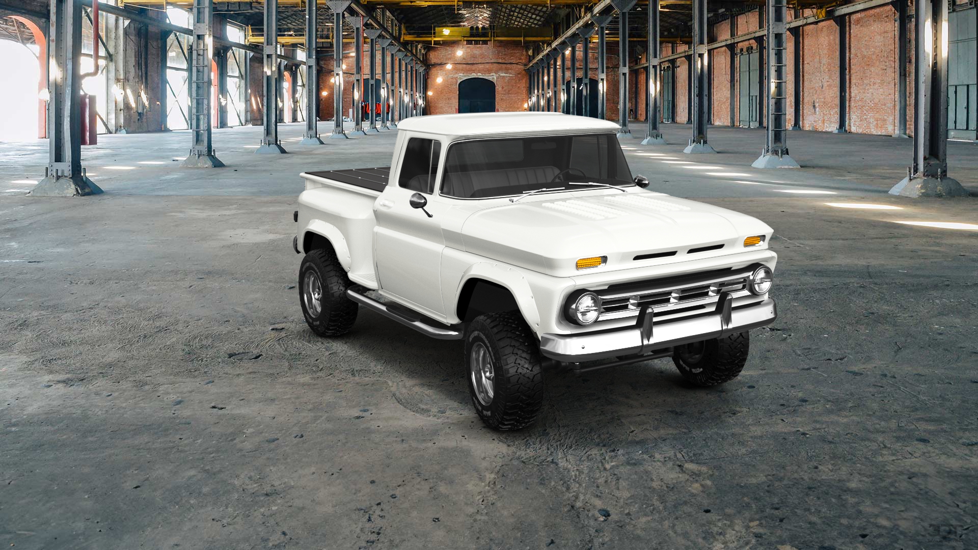 Chevrolet C-10 Stepside 2 Door pickup truck 1963 tuning