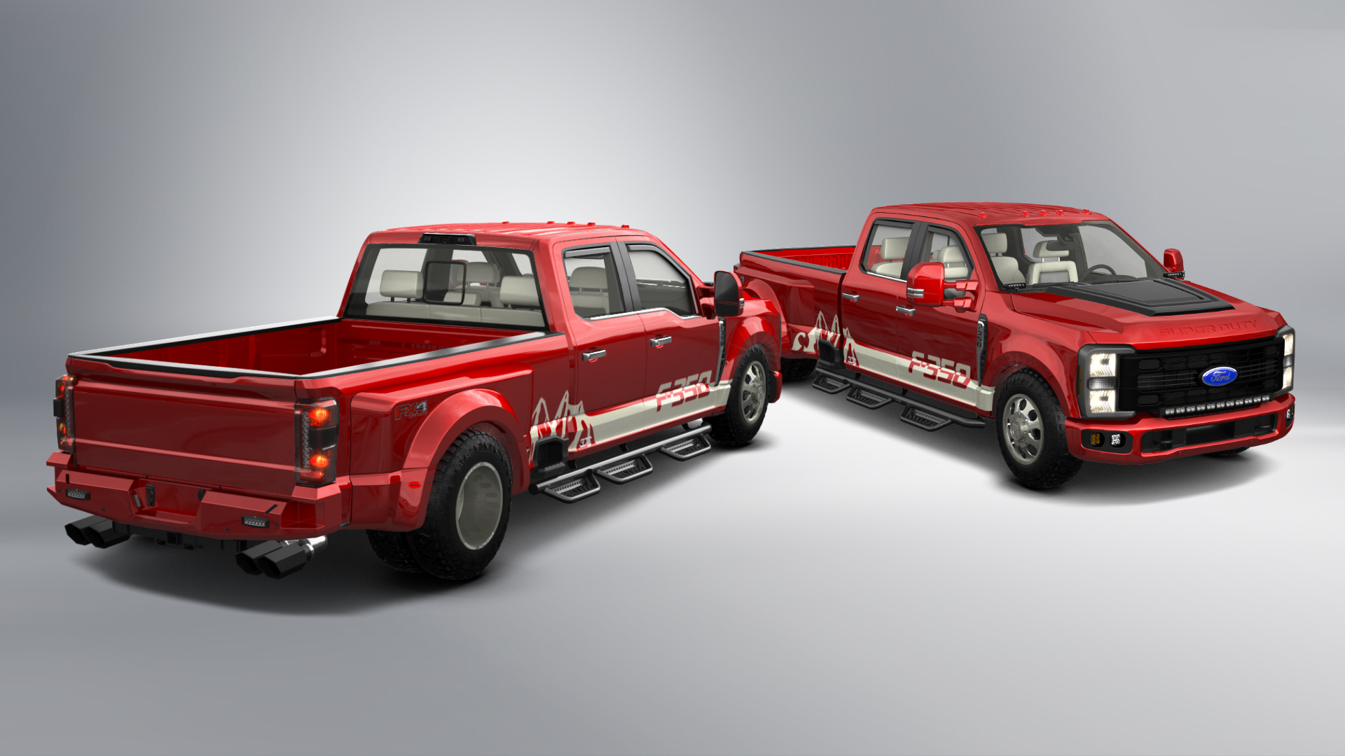 Ford F-350 DRW Crew Cab 4 Door pickup truck 2023 tuning