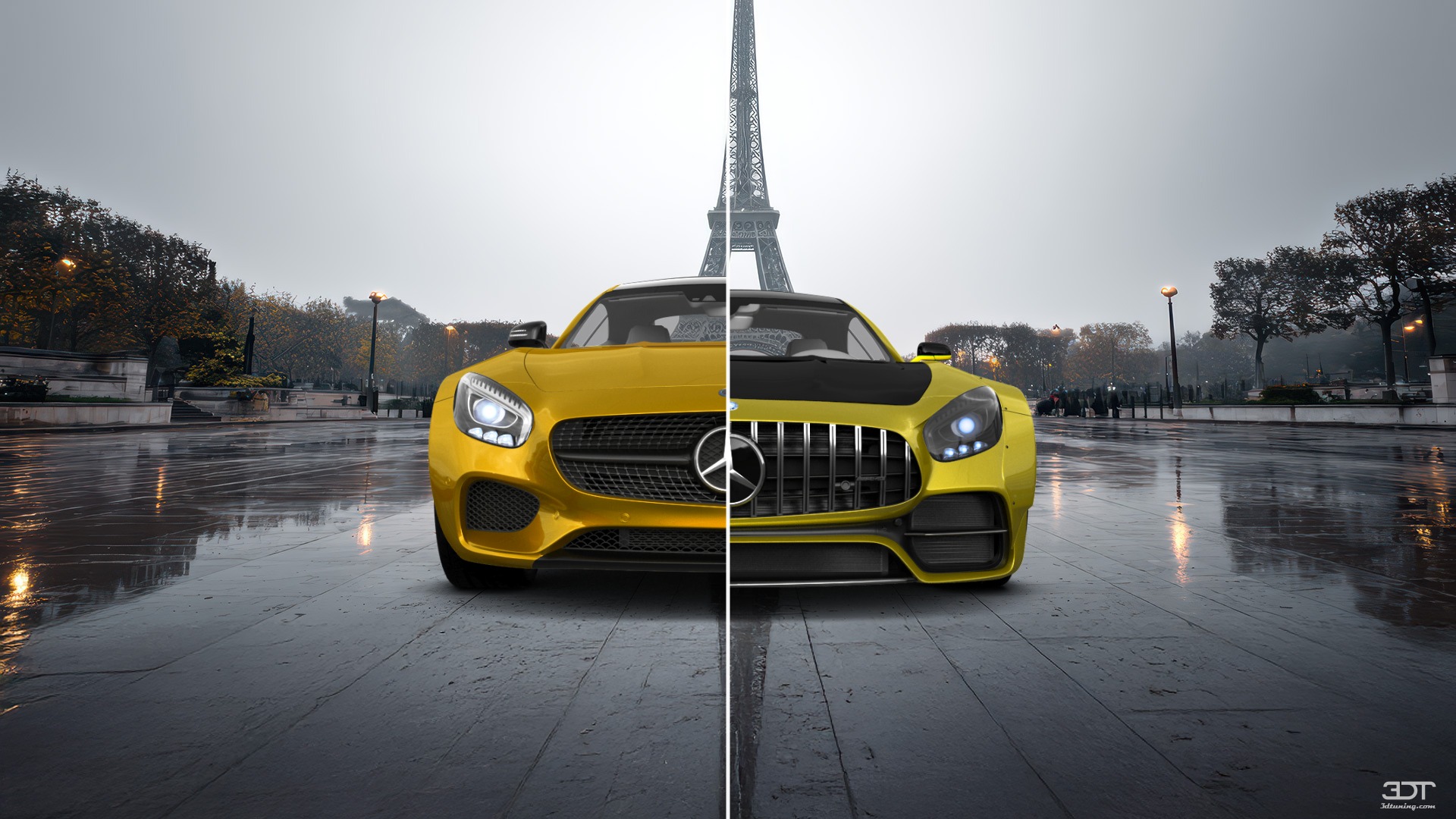 Mercedes AMG GT 2 door fastback coupe 2015 tuning