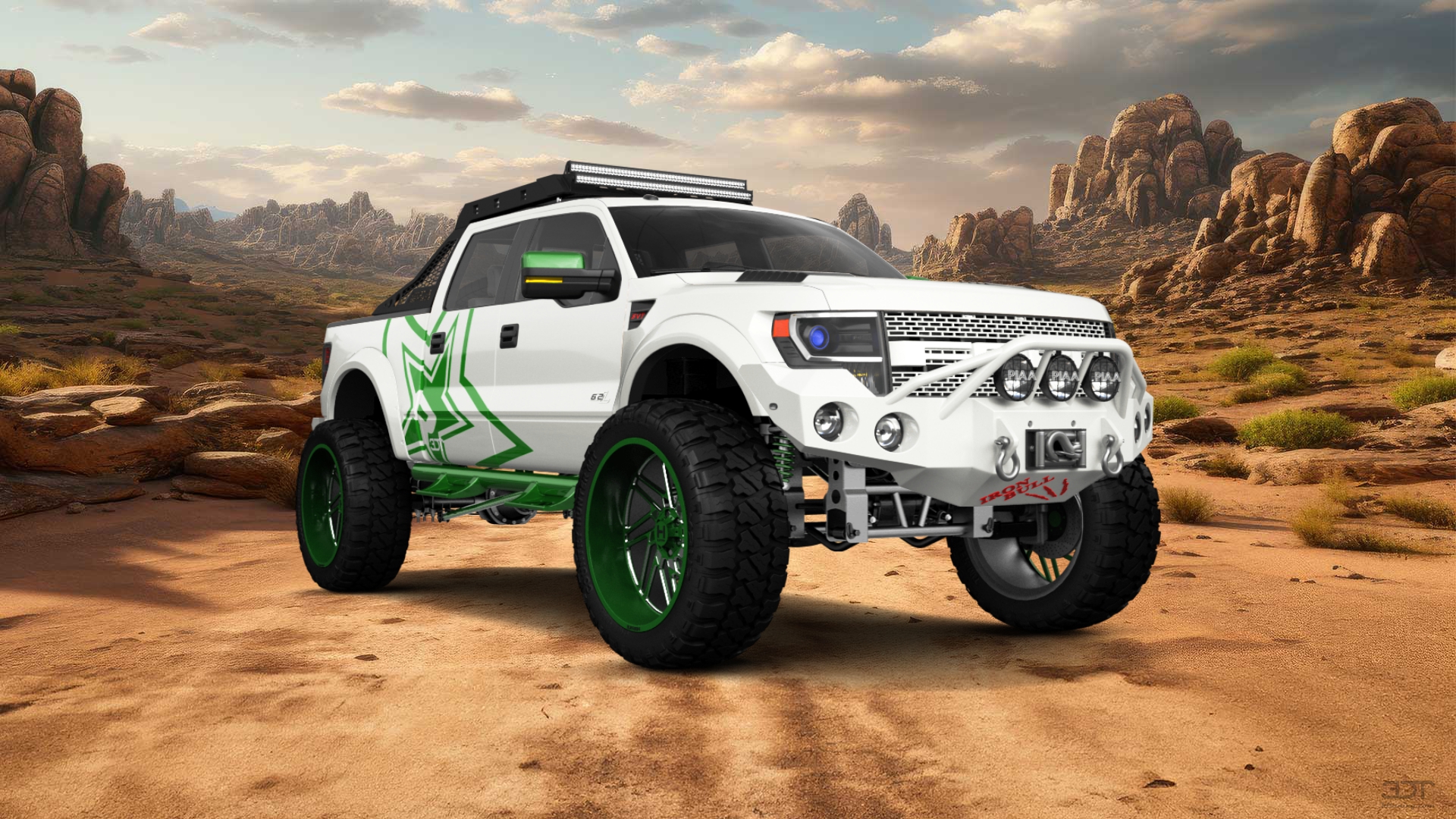 Ford F-150 SVT Raptor 4 Door pickup truck 2013