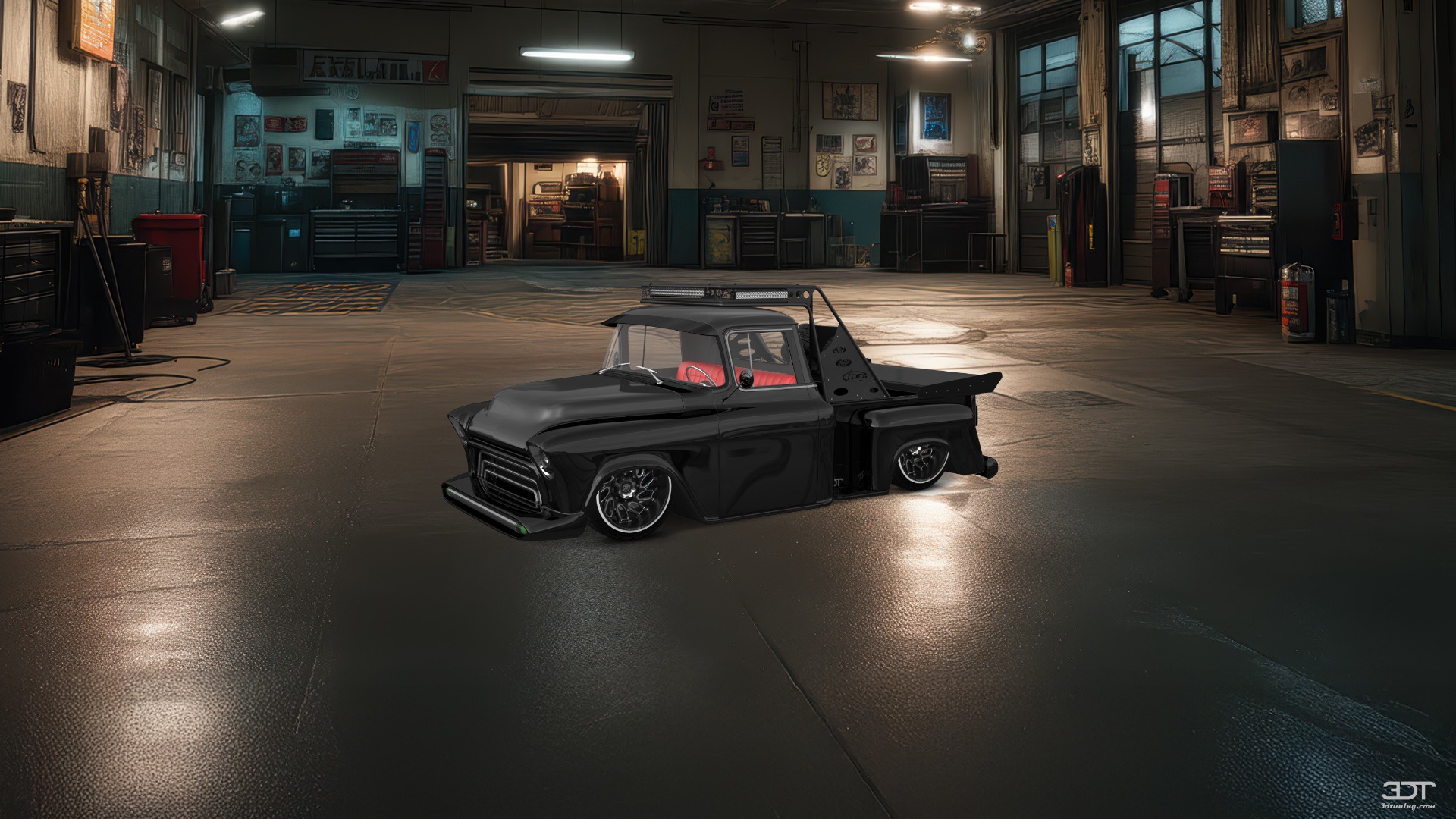 GMC 100 Stepside 2 Door pickup truck 1957 tuning
